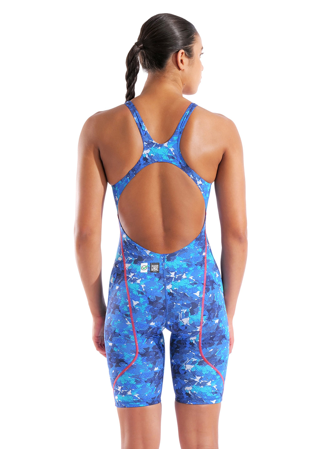 Arena Women's Powerskin Splash Multicolors ST Next LE Open Back Tech Suit Swimsuit、mySite、noshort