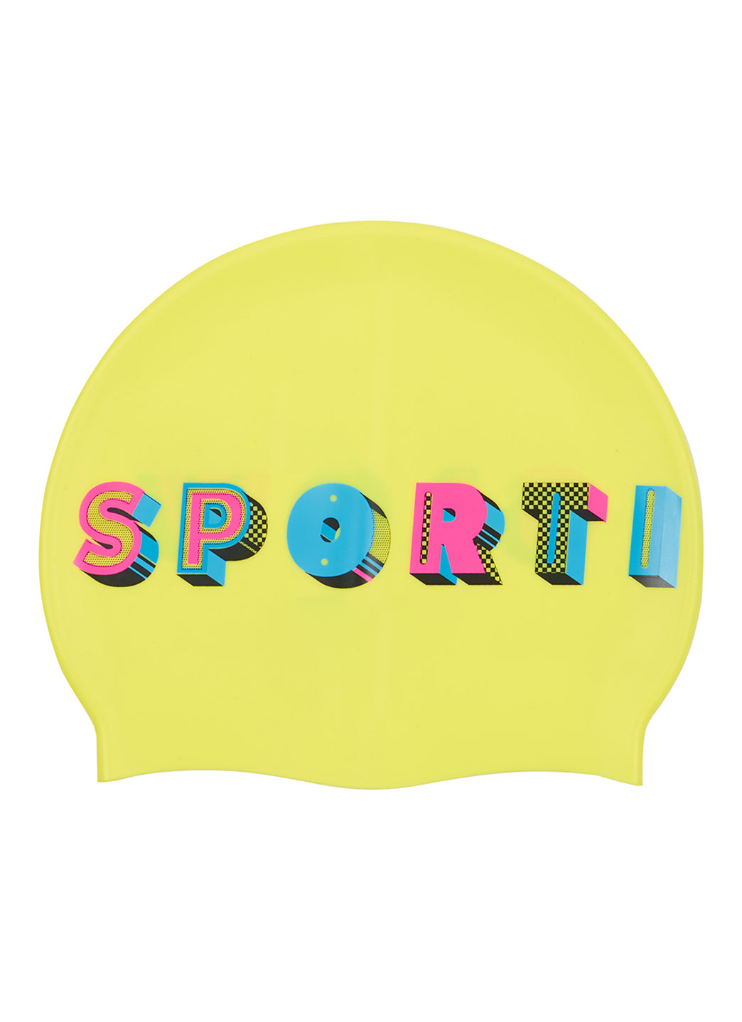 Sporti Glow Up Silicone Swim Cap、mySite、noshort