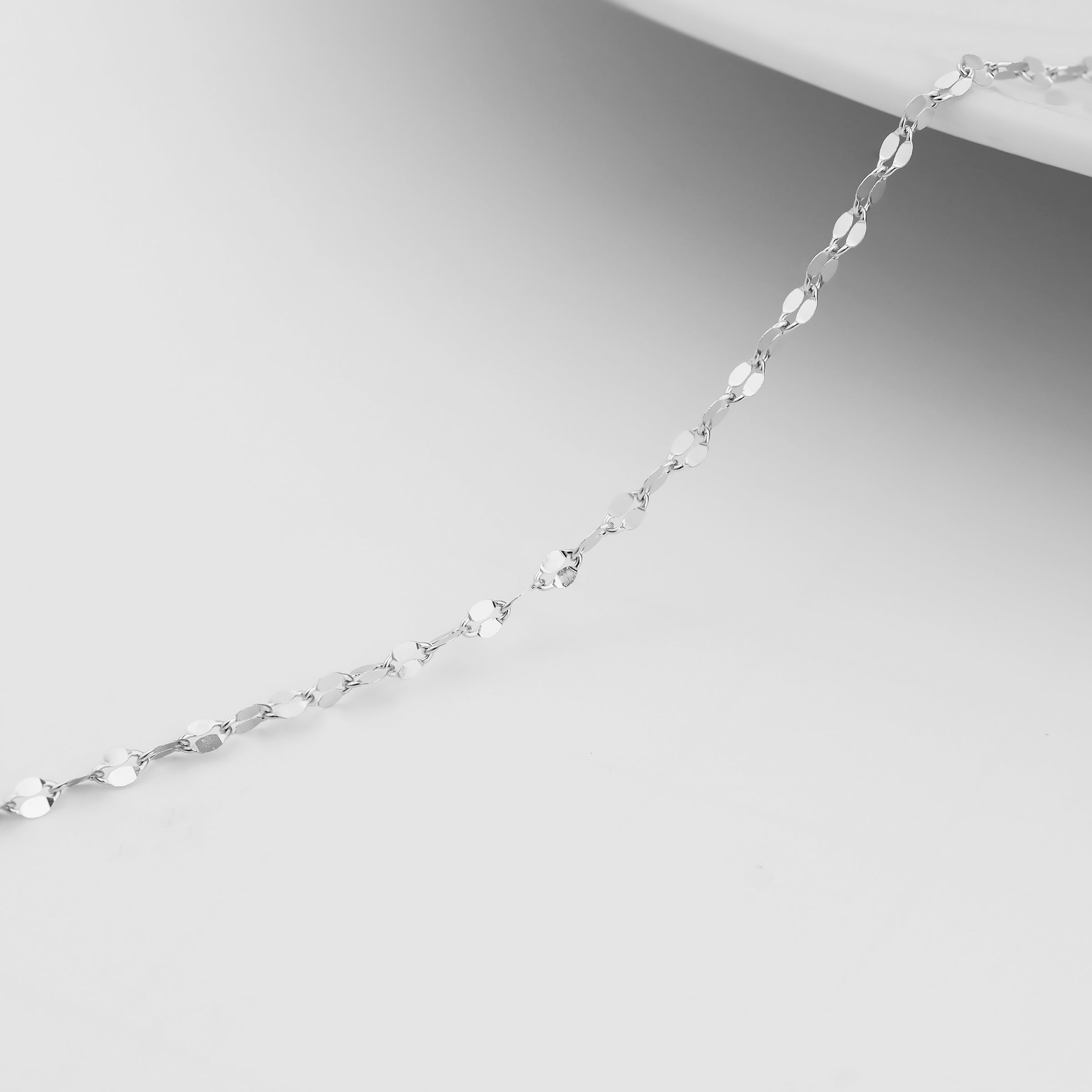 2.0 mm Lip Chain .925 Sterling Silver Permanent Jewelry - By the Foot / PMJ0016、mySite、dreamappss
