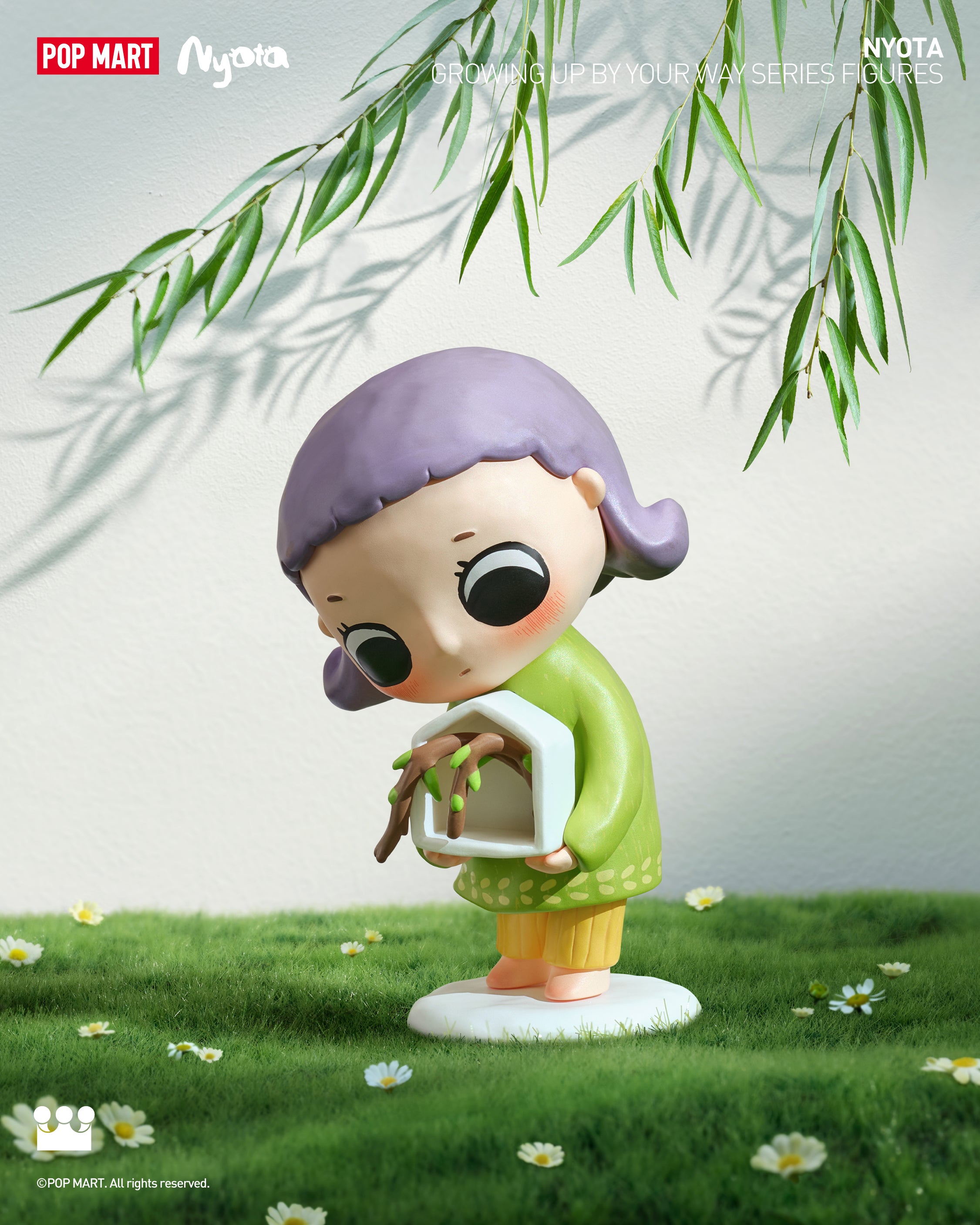  POP MART Nyota Growing up by Your Way Series Figures、mySite、greenlandpopulation