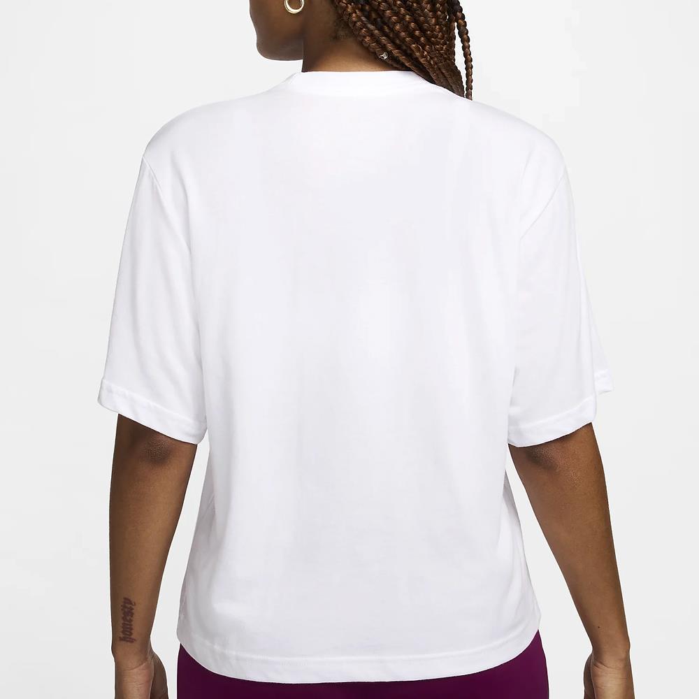 Nike Women's Slam Short Sleeve Tee - White、mySite、neckold