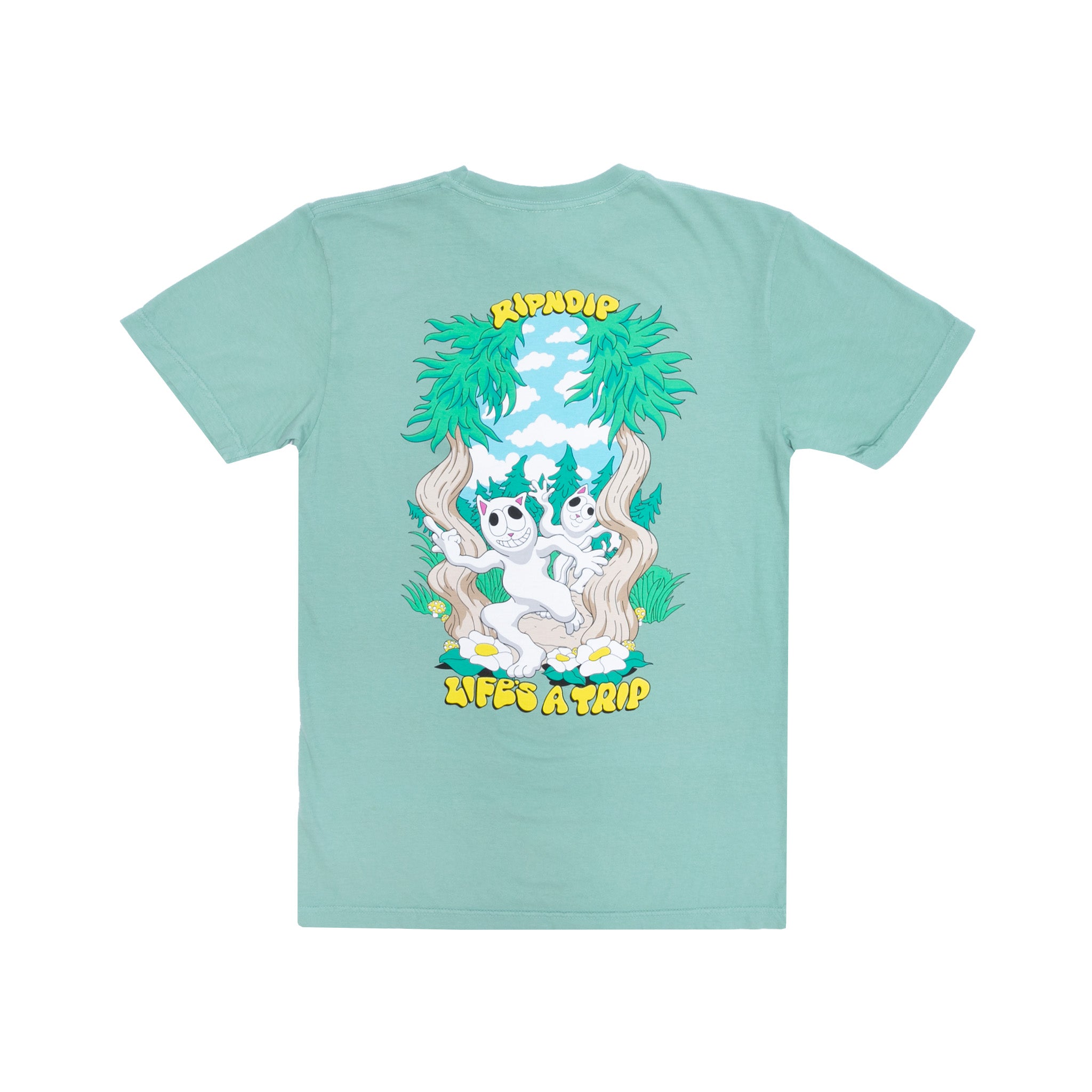  Lifes A Trip Tee (Light Pine)、mySite、merchandisen