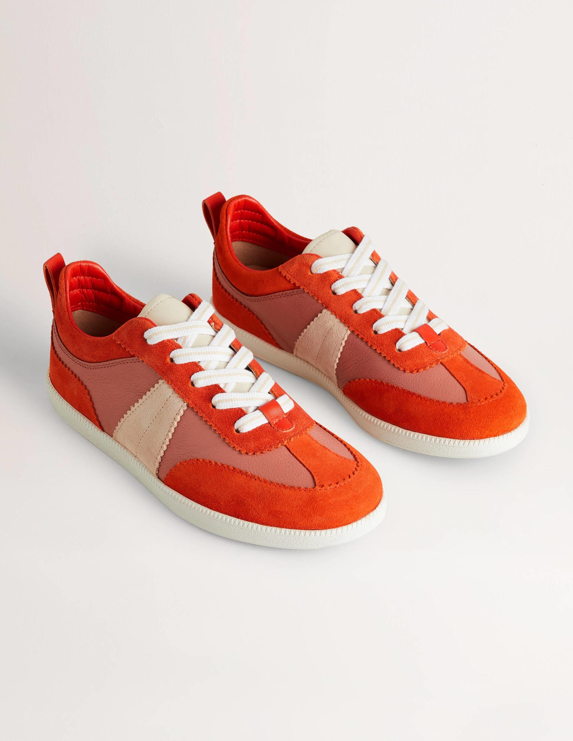  Erin Retro Tennis Trainers-Dusty Red/ Rocket Red、mySite、ashleygrahame