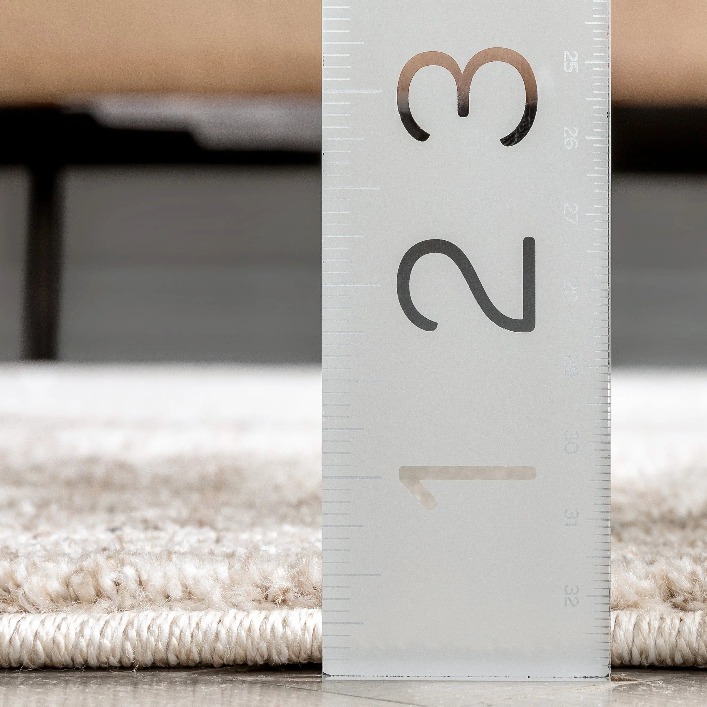 Lyre Tribal Mosaic Tile-Work Beige & Grey Distressed High-Low Rug、mySite、gigharbornorthrealestate