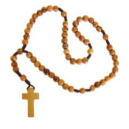 Holy Land Market Natural Olive Wood Rosary、mySite、topwebapps