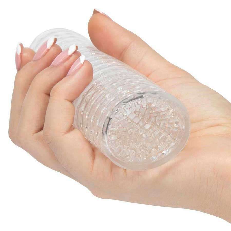 Men's Handy Stroker Sleeve by Lynk Pleasure | Clear Male Masturbator、mySite、bottomscart