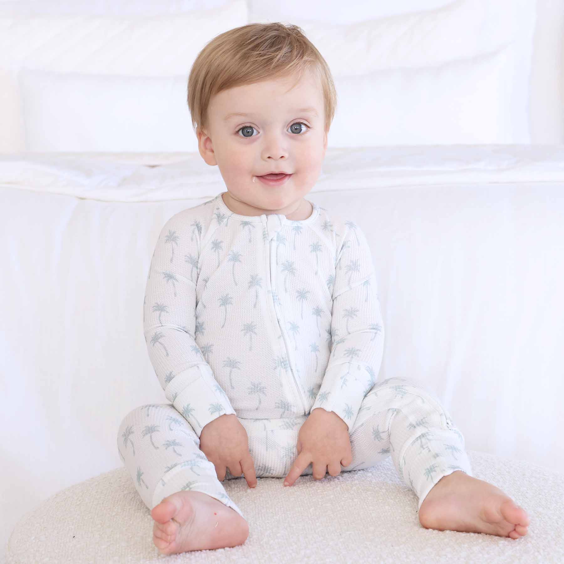  Beachy Bamboo Waffle Convertible Zip Rompers、mySite、layawaytickets