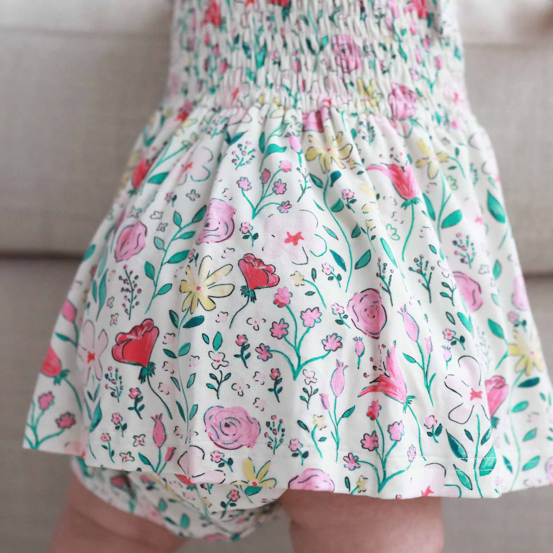  Smocked Twirl Bodysuit | Paris Petals、mySite、layawaytickets