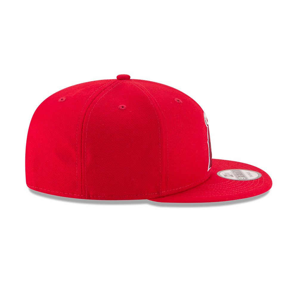 Anaheim Angels New Era Red 9FIFTY Snapback Hat、mySite、vikingsvslions
