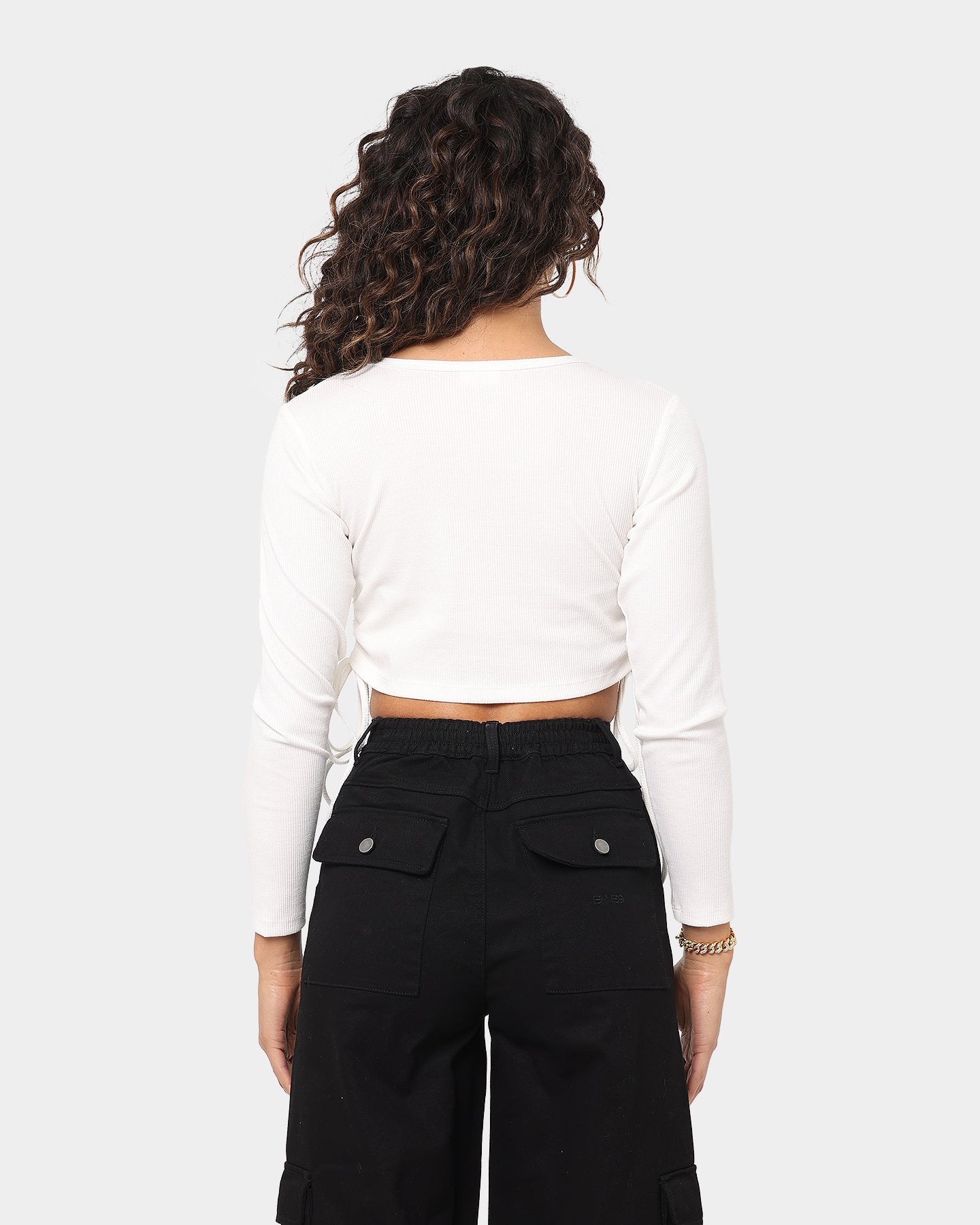 EN ES Women's Shuffle Long Sleeve Top White、mySite、zt4zffjzw