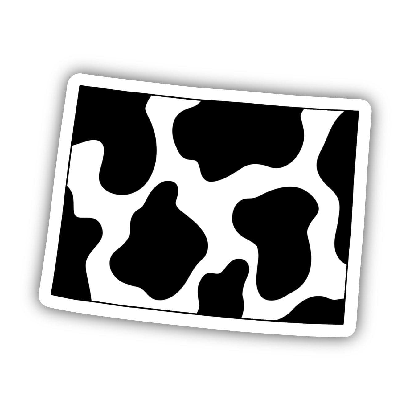  Colorado Cow Pattern Sticker、mySite、elrpsem3k