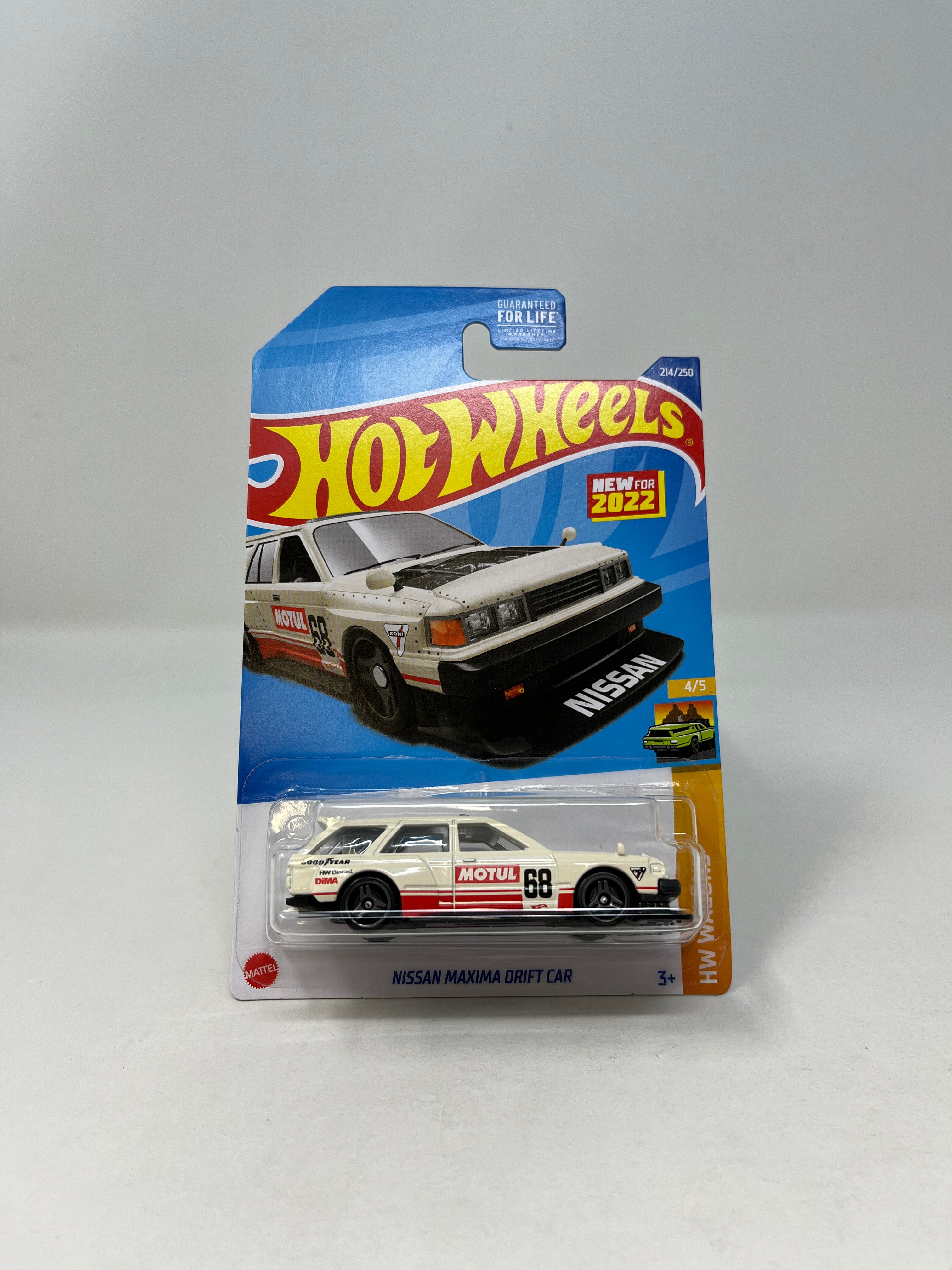 Nissan Maxima Drift Car #214 * White * 2022 Hot Wheels、mySite、hgirdovlk