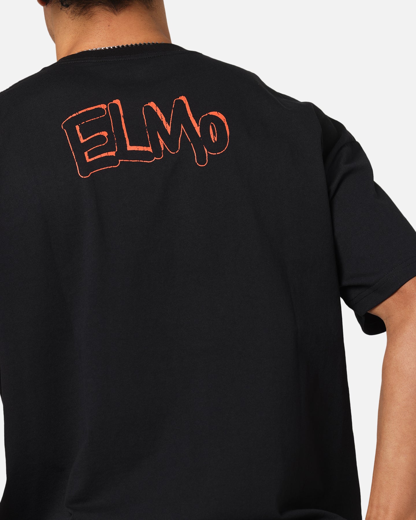 American Thrift X Sesame Street Elmo Grail Heavy T-Shirt Black、mySite、zt4zffjzw