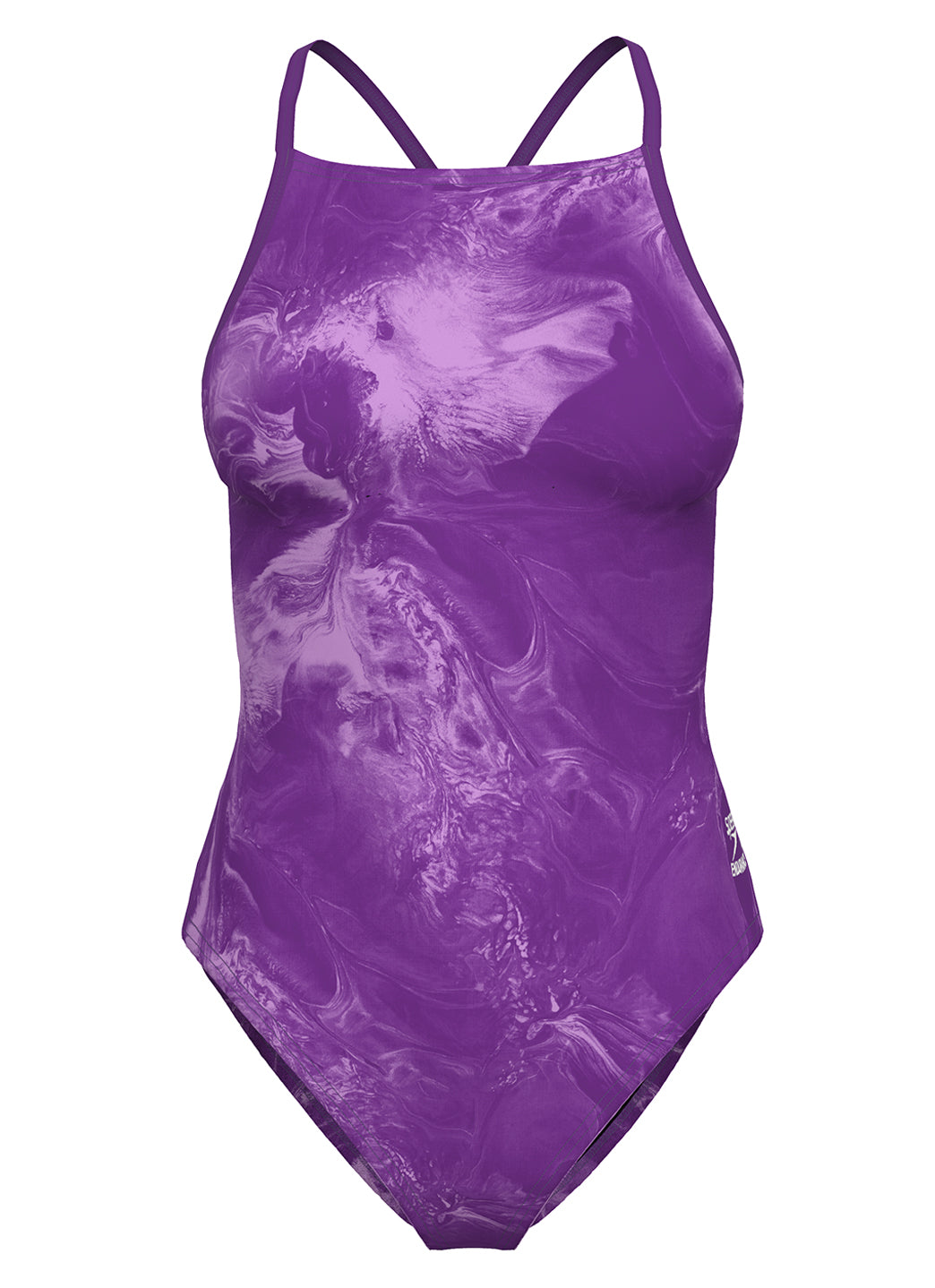 Speedo Women's Lunar Storm Crossback One Piece Swimsuit、mySite、noshort