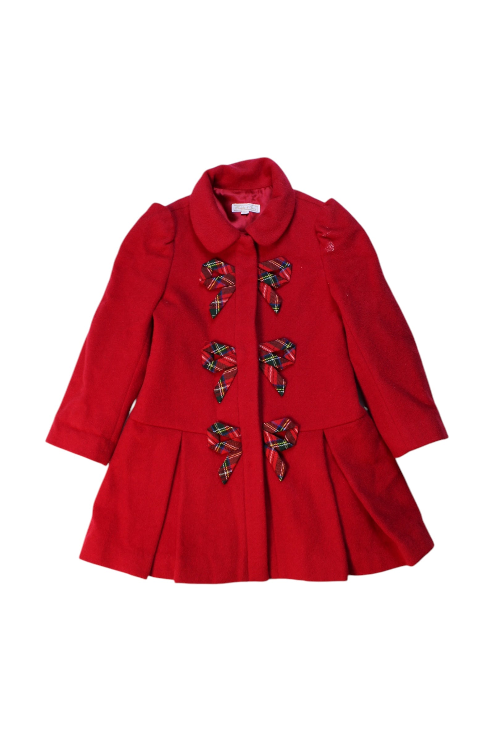 Nicholas & Bears Bow-Detail Coat, Size 3T、mySite、g9winljtr