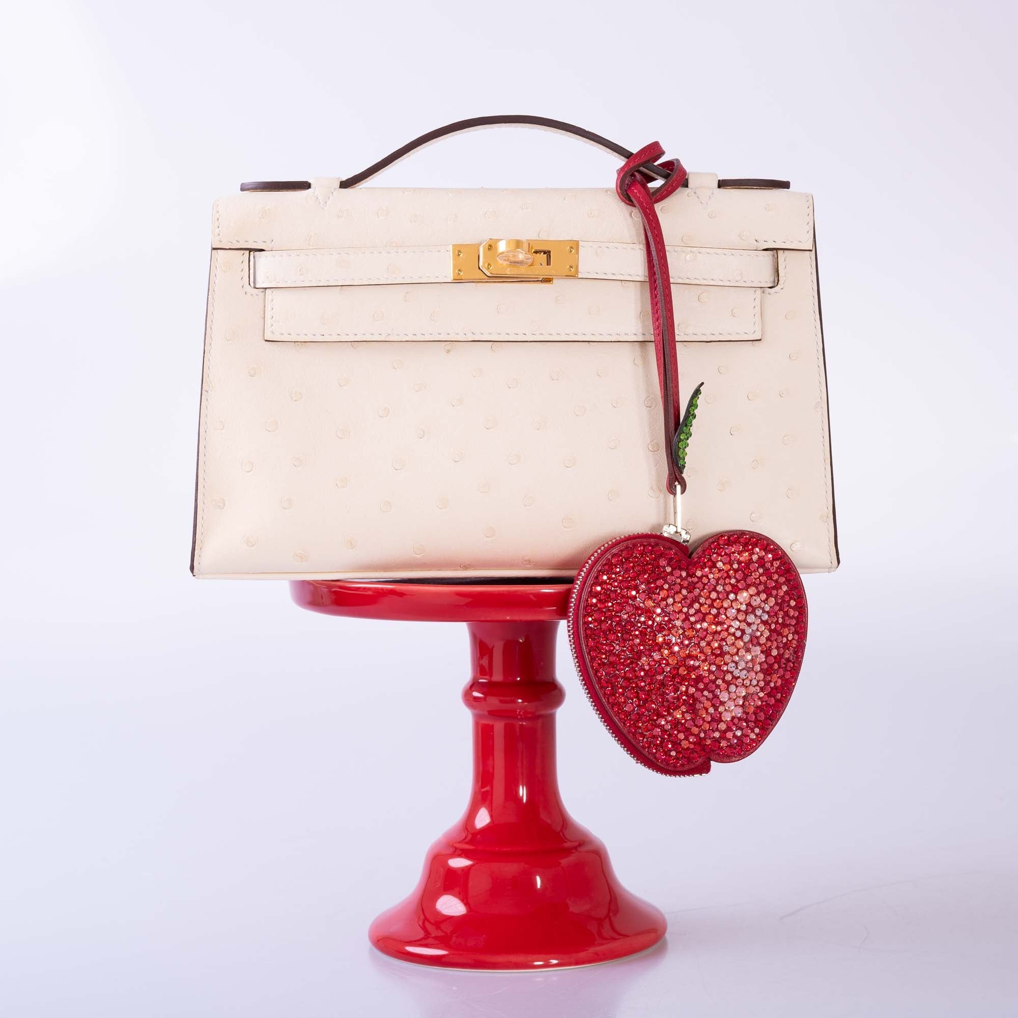 Hermès Tutti Frutti Apple Charm Coin Purse Custom Swarovski、mySite、garminoutage.com