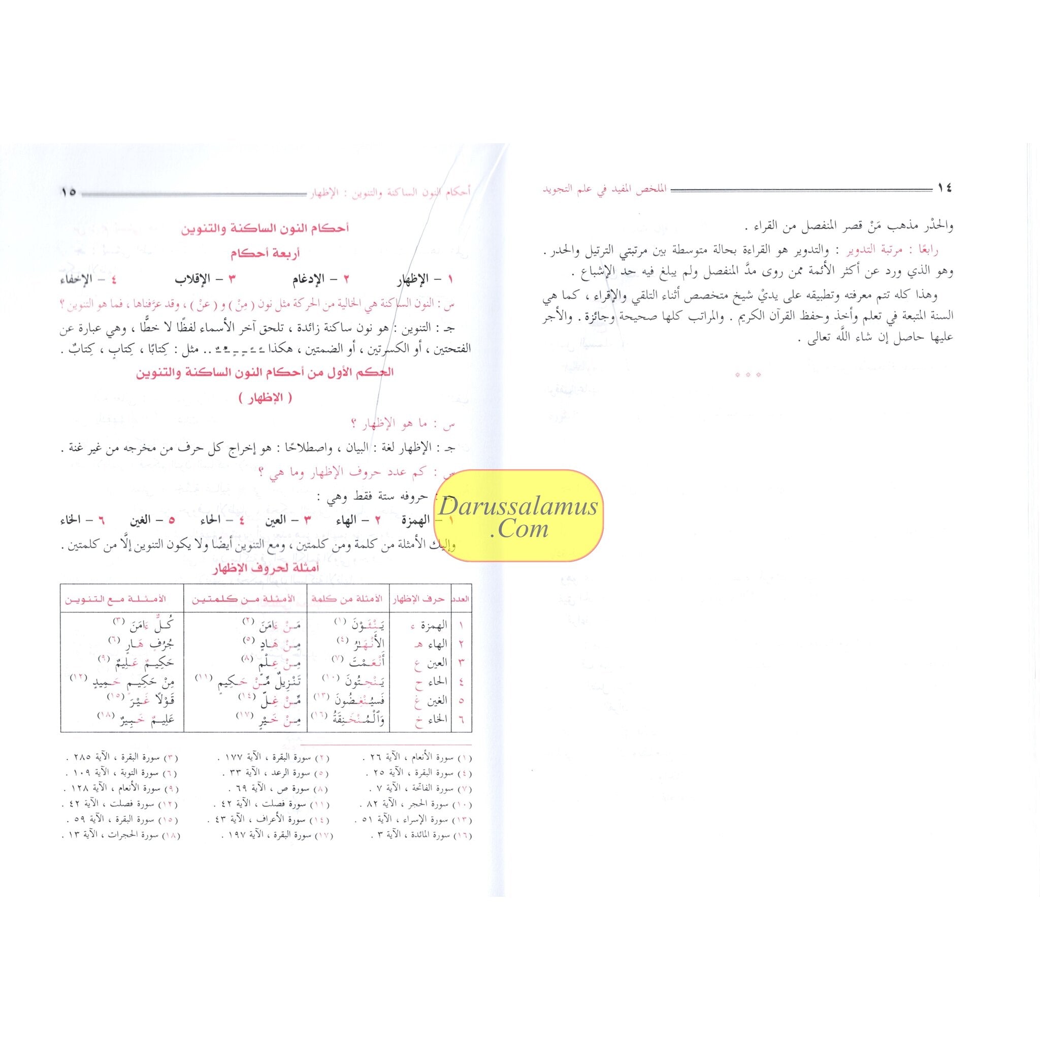 Almulakhas Al-Mofeed المخلص المفيد في علم التجويد、mySite、topwebapps