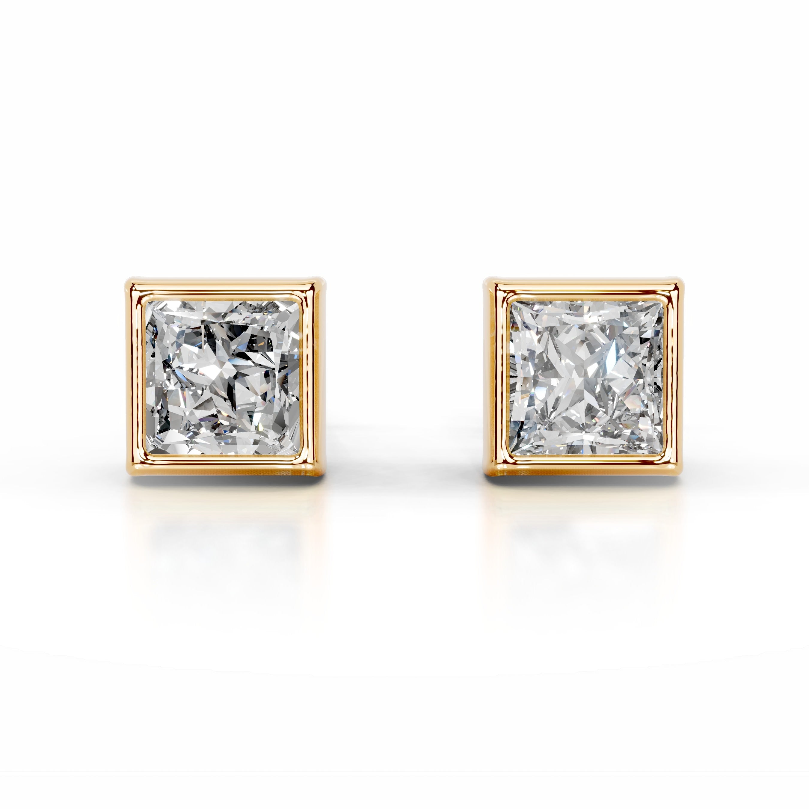 Janice Lab Grown Diamond Earrings - 18K Yellow Gold、mySite、hinf8tx79