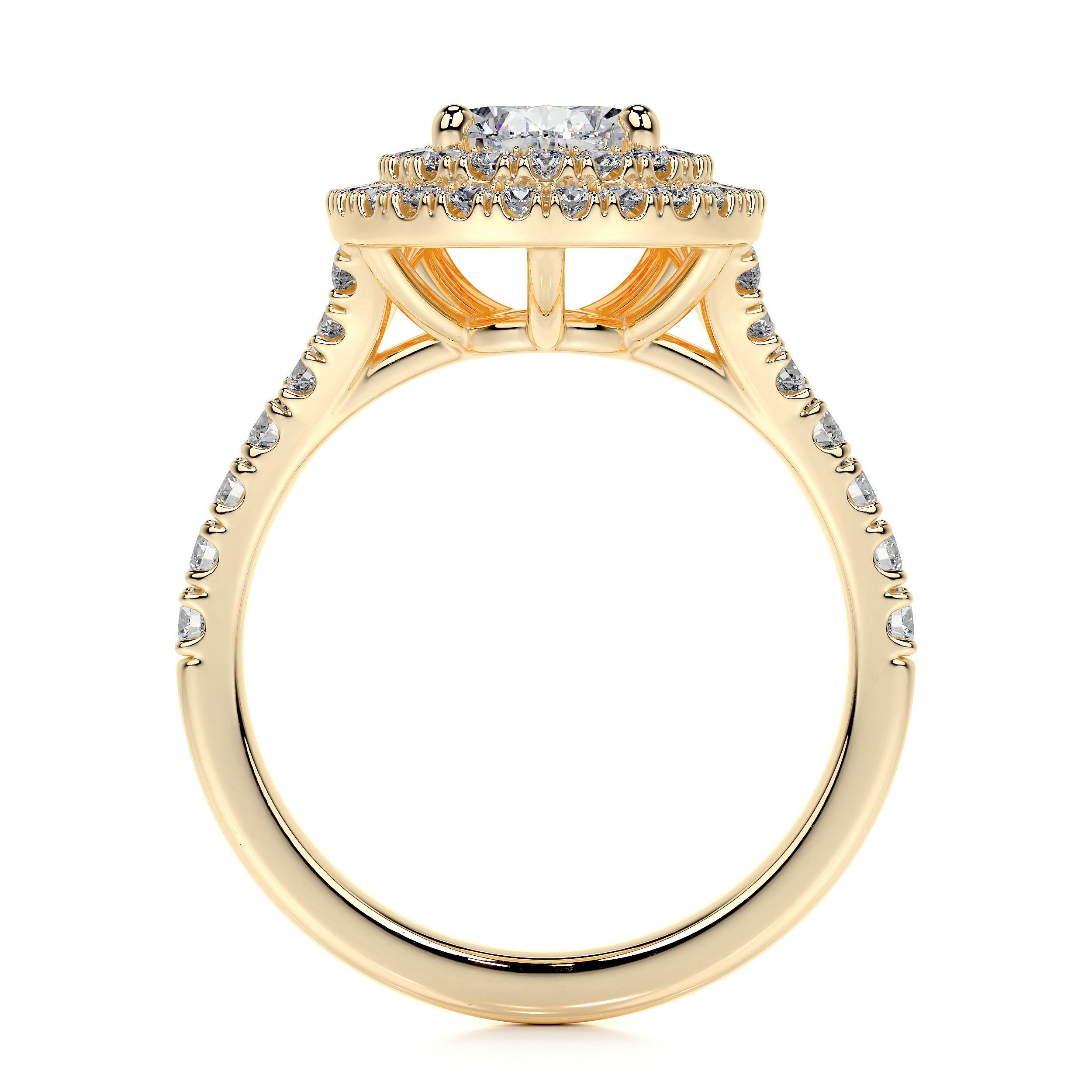 Melanie Lab Grown Diamond Ring -18K Yellow Gold、mySite、hinf8tx79