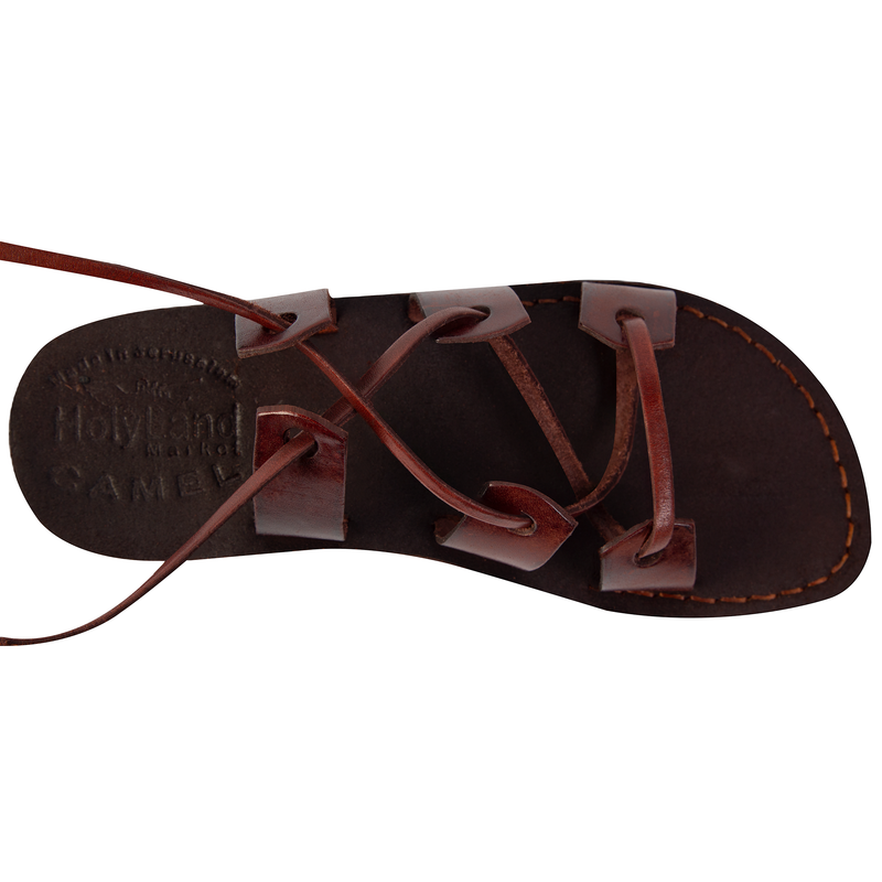 Holy Land Market Men/Women Biblical Jesus Leather/Suede Sandals/Slides From Jerusalem (Style V)、mySite、topwebapps