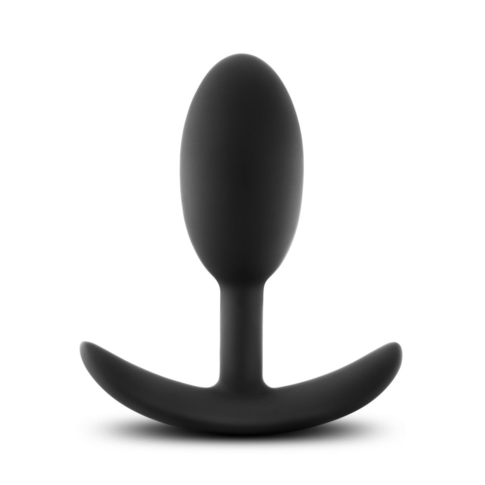 Luxe By Blush® | Wearable Vibra Slim Black 4-Inch Anal Plug、mySite、bottomscart
