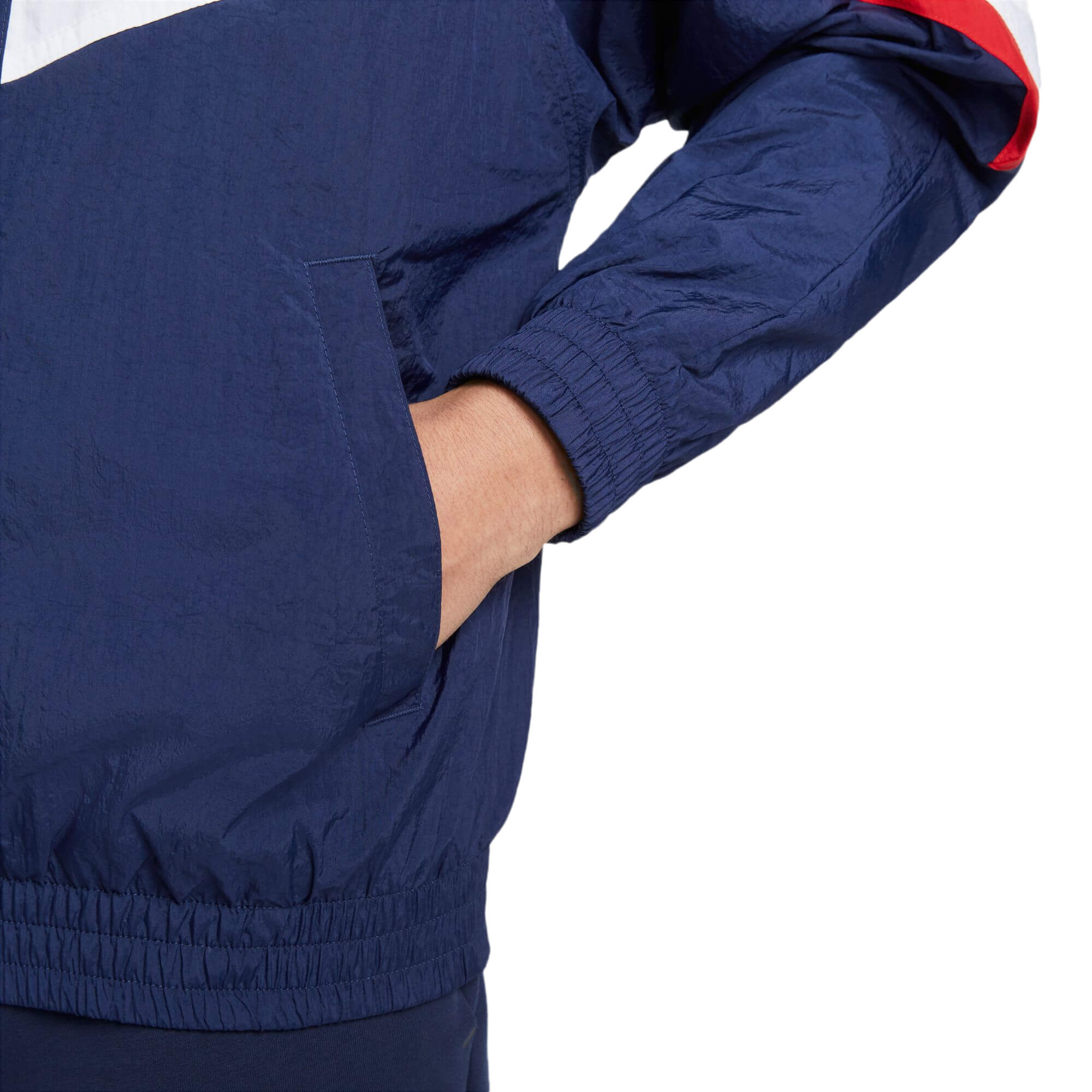 Nike Men's PSG 2022 Strike Woven Jacket Midnight Navy/White、mySite、noshort