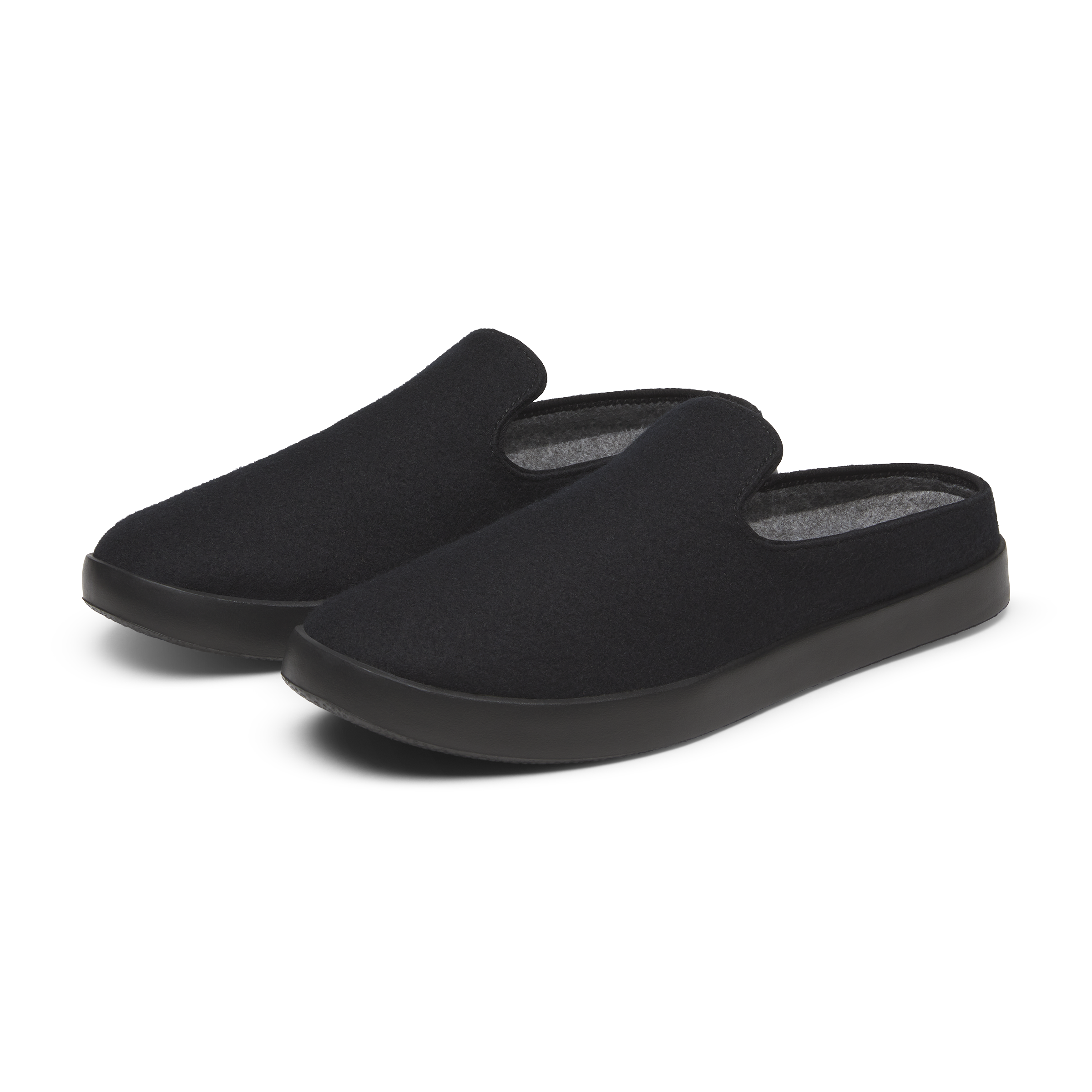  Women's Wool Lounger Mule - Natural Black (Natural Black Sole)、mySite、preschool7hills