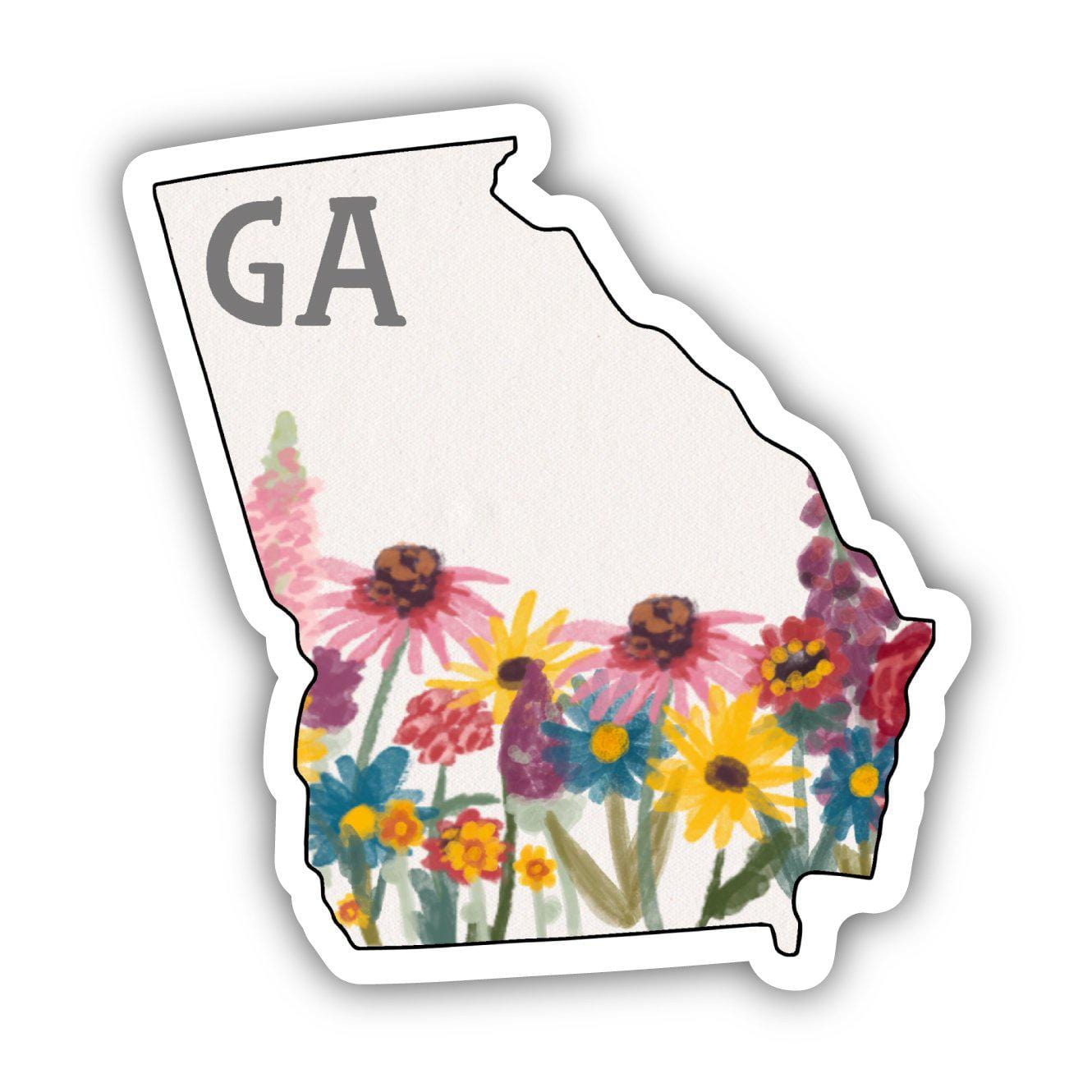  Georgia Painterly Pattern Sticker、mySite、ghnorth