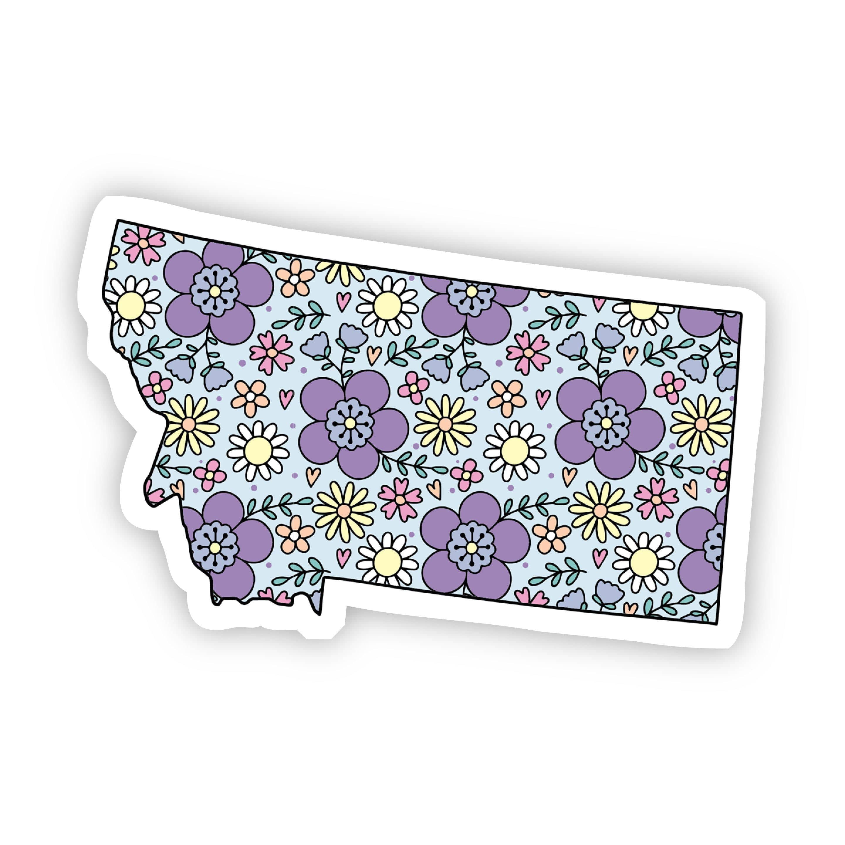  Montana Floral Sticker、mySite、elrpsem3k
