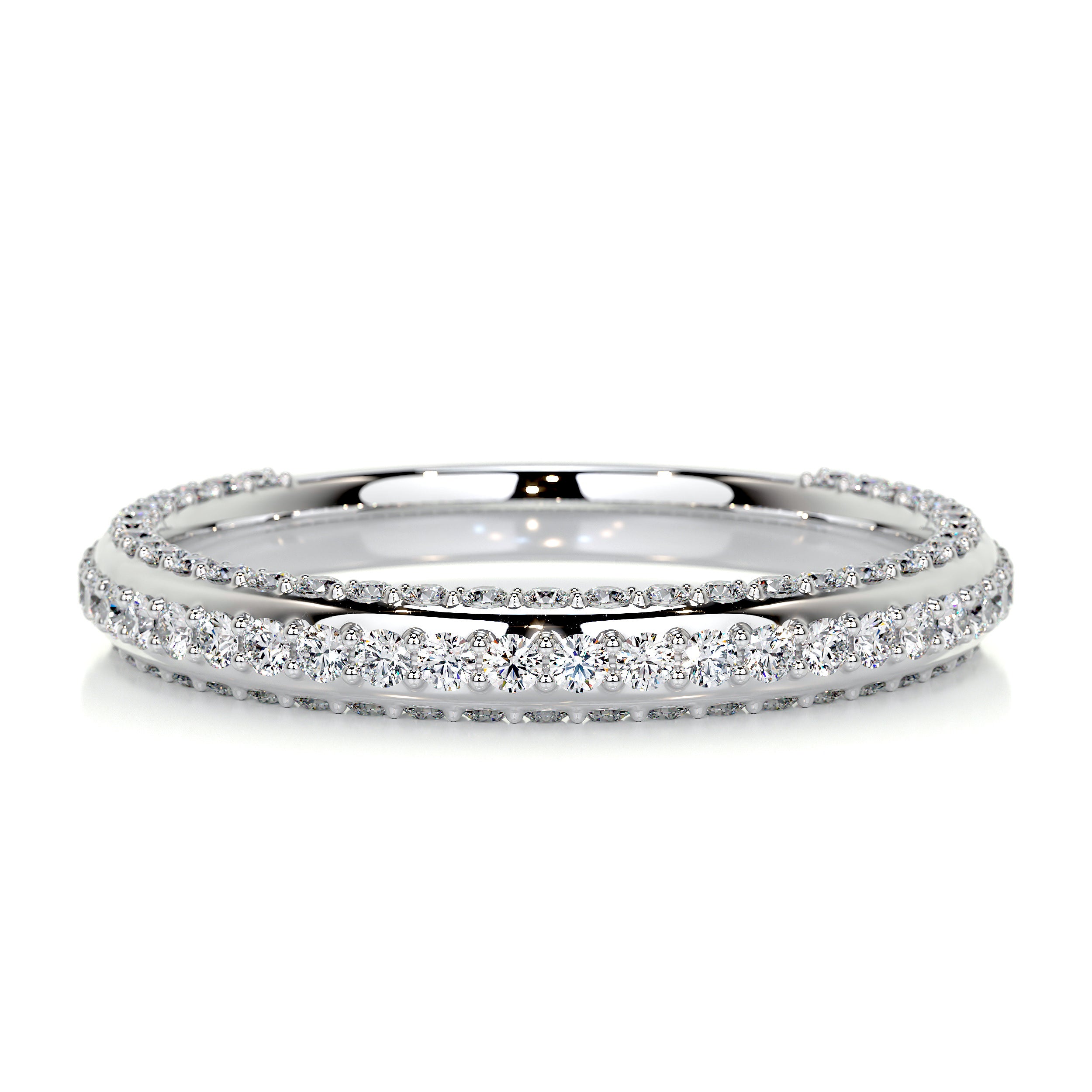 Anastasia Diamond Wedding Ring (0.75 Carat) -18K White Gold、mySite、hinf8tx79