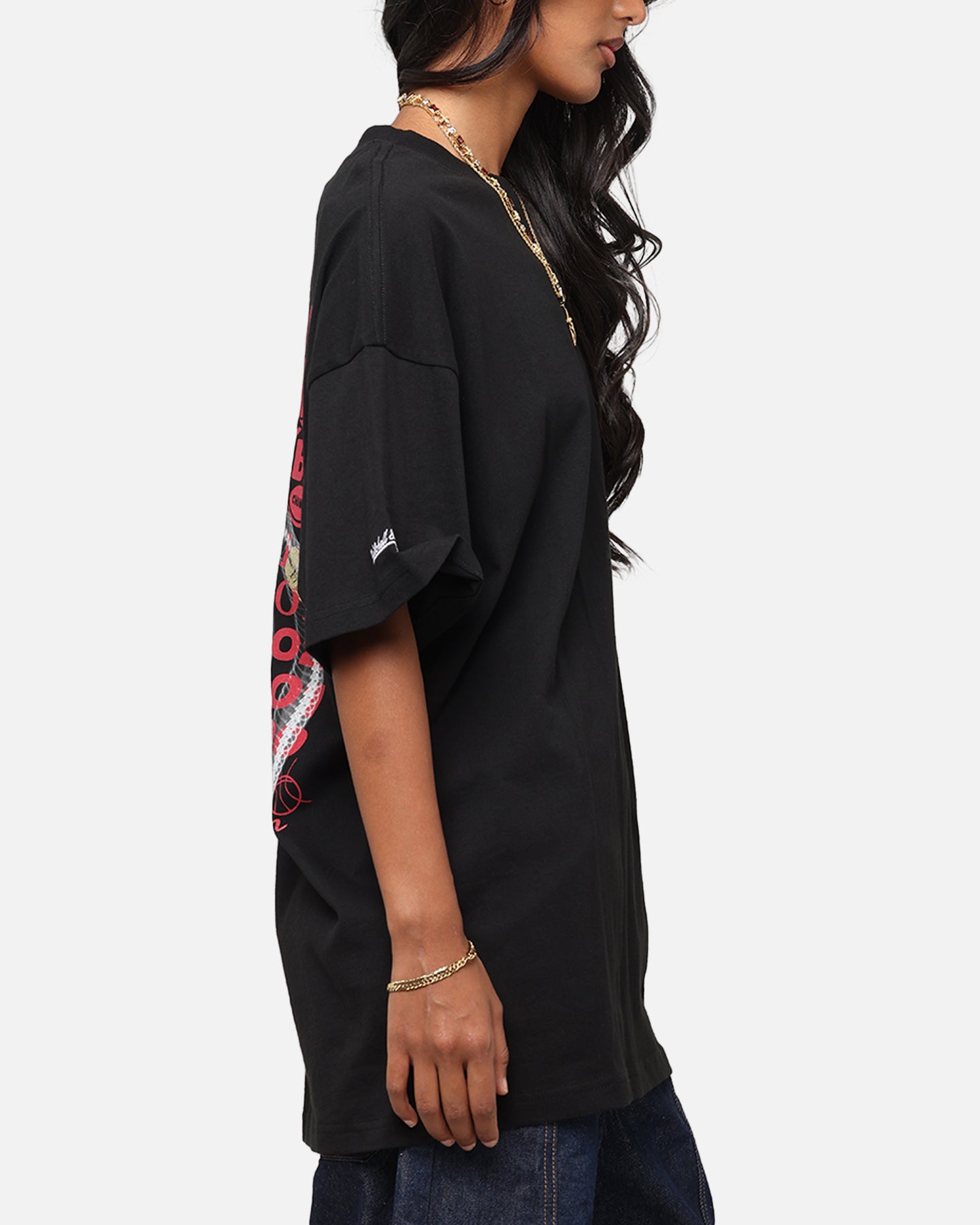 Mitchell & Ness Los Angeles Lakers Radiograph Gold Rings T-Shirt Faded Black、mySite、zt4zffjzw