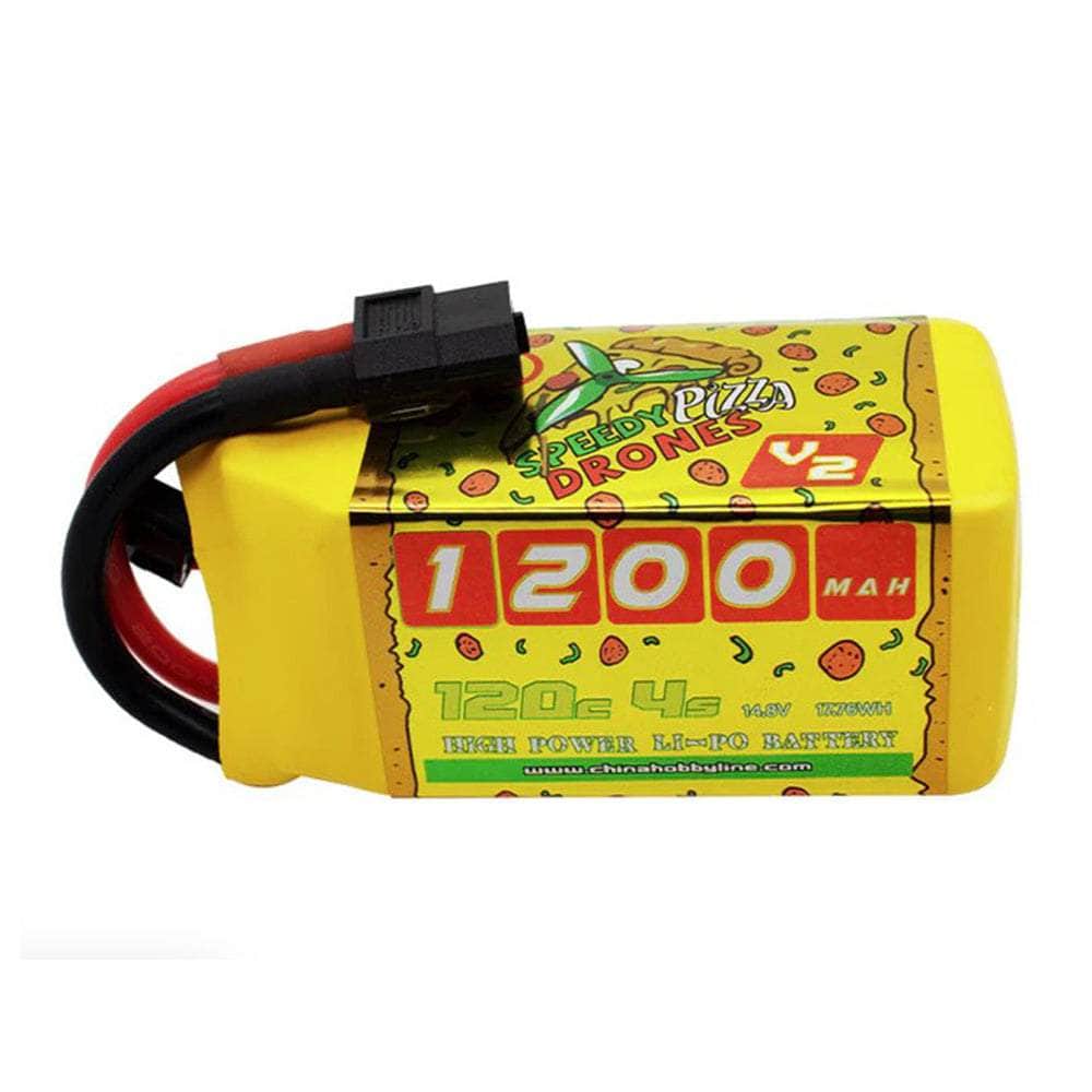  CNHL SpeedyPizza 14.8V 4S 1200mAh 120C LiPo Battery - XT60、mySite、merchandisen