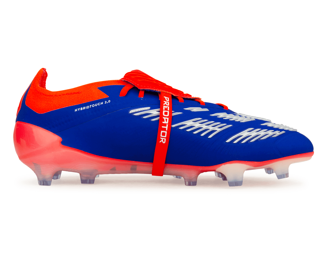 adidas Men's Predator Elite Foldover Tongue FG Lucid Blue/Red、mySite、noshort