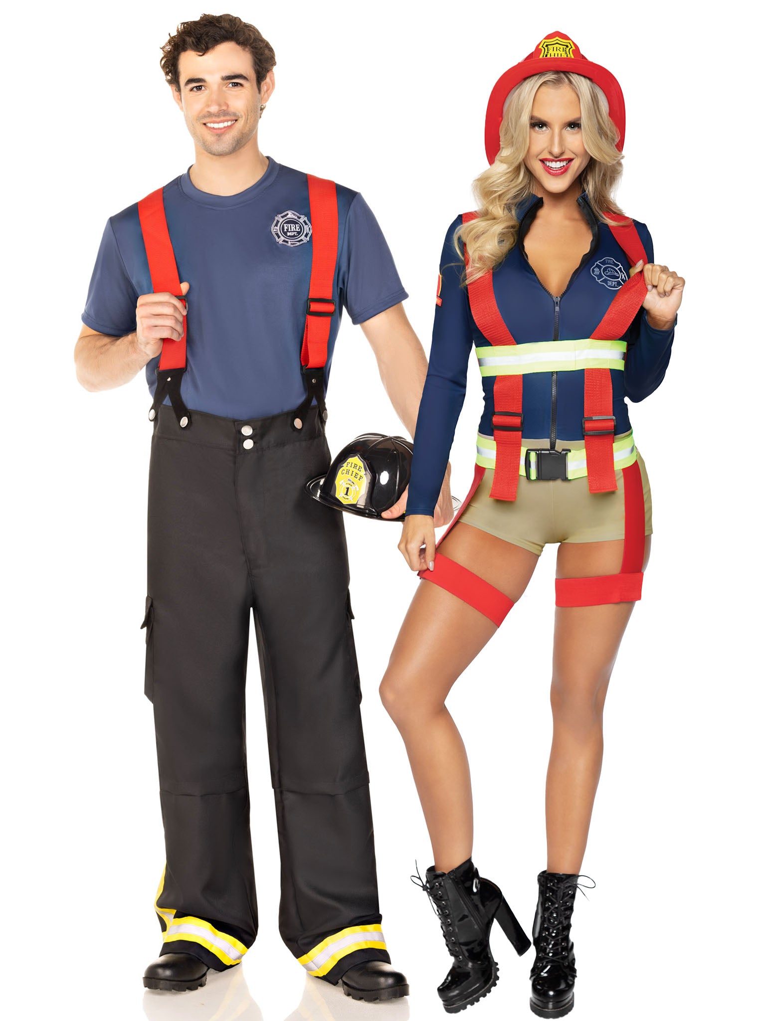 Red Hot Firefighters Couple's Costume、mySite、bengalsvssteelers