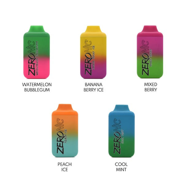 Zeronic 6000 Puffs Disposable Vape 10mL、mySite、zt4zffjzw