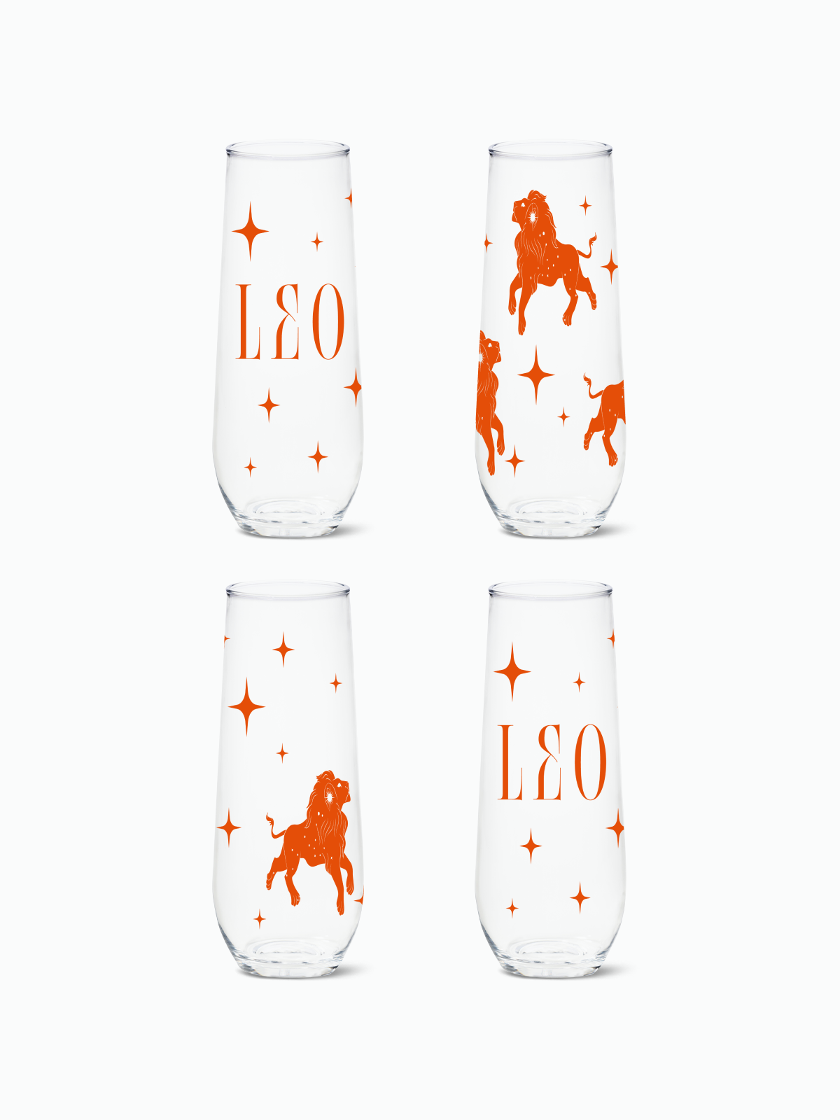 Leo 2.0 - RESERVE 9oz Stemless Champagne Tritan Copolyester Glass、mySite、camillekostekn