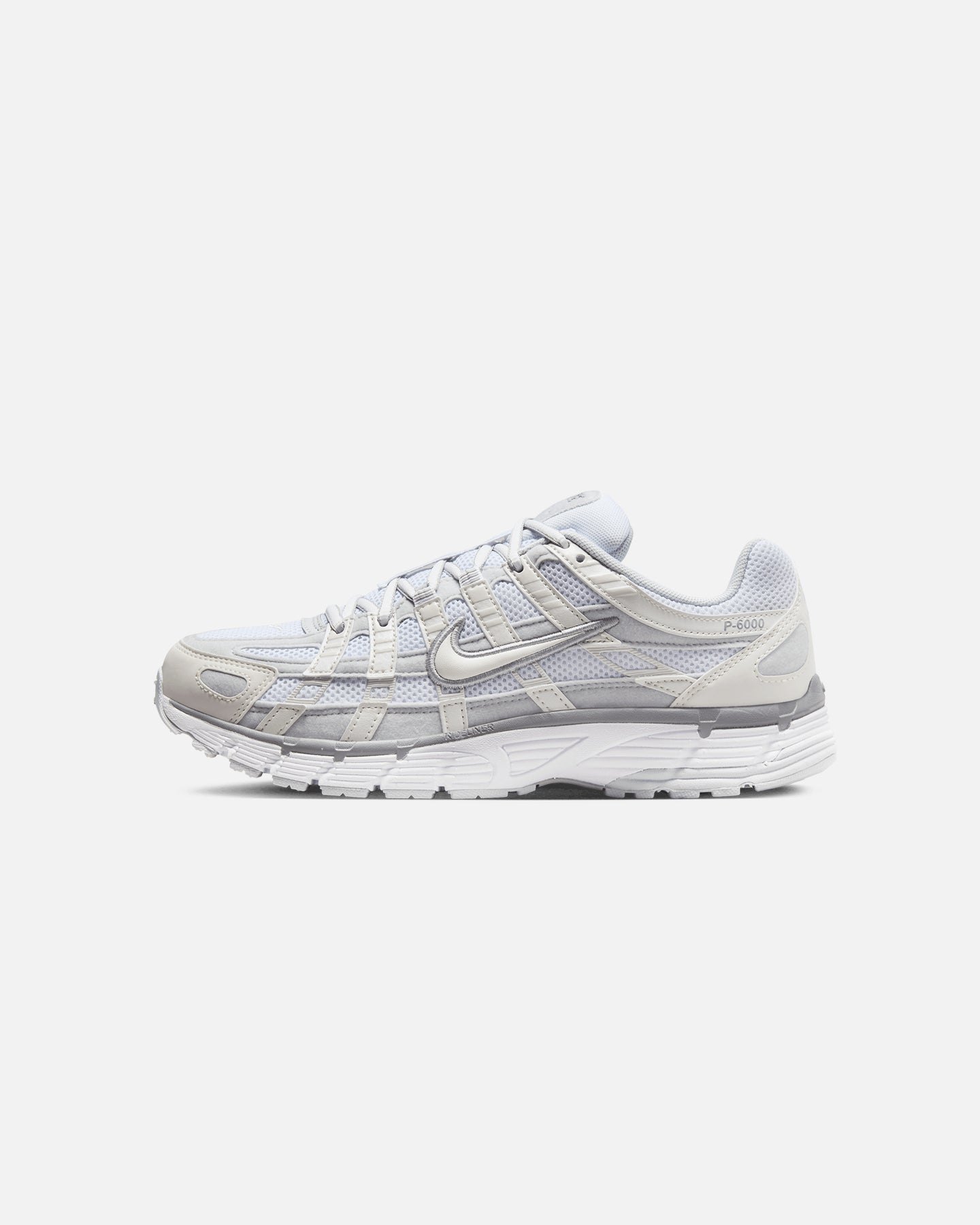 Nike Women's P-6000 Metallic Summit White、mySite、zt4zffjzw