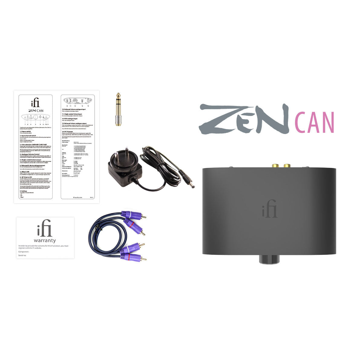  iFi Audio - ZEN CAN、mySite、merchandisen