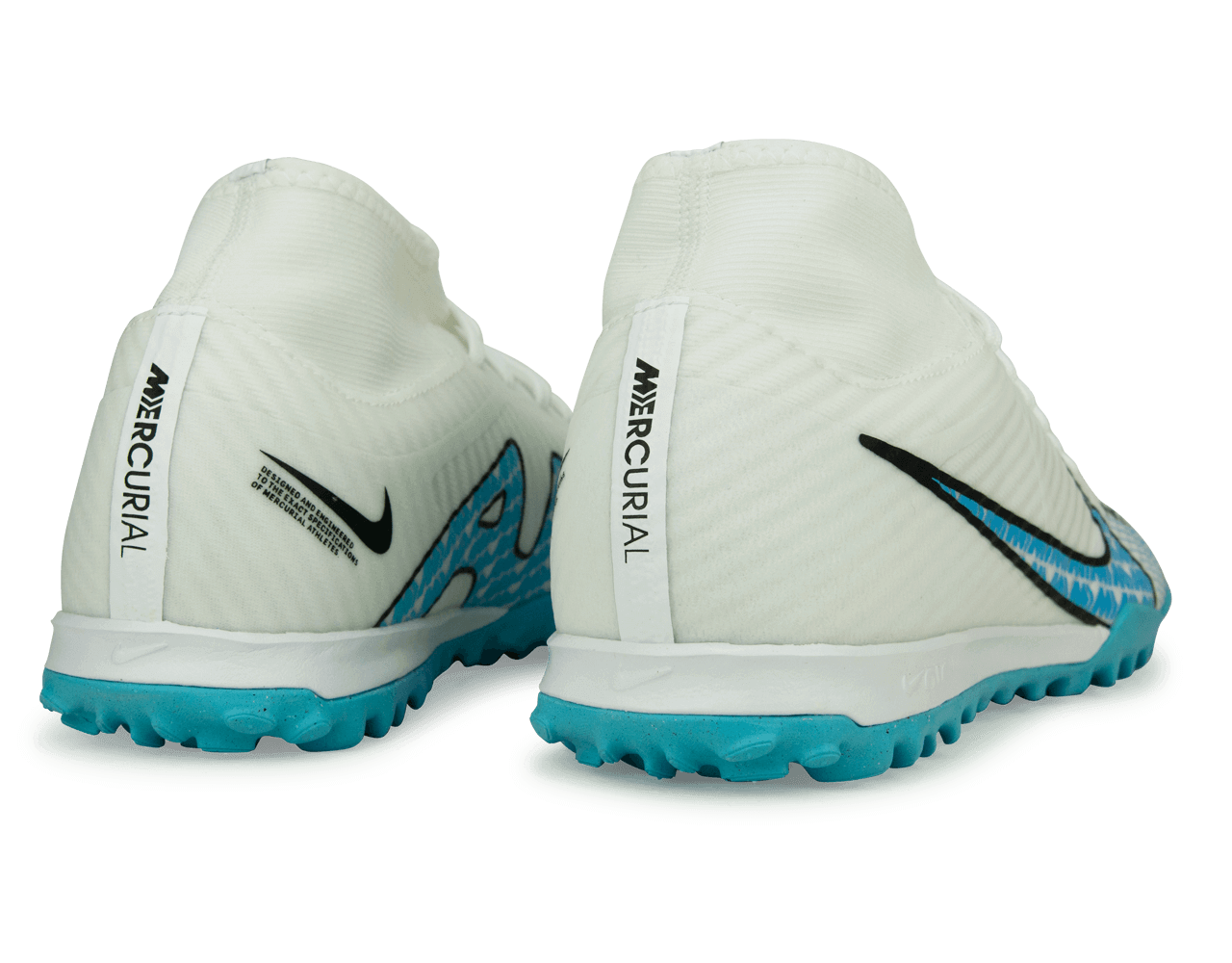 Nike Men's Zoom Mercurial Superfly 9 Academy TF White/Pink Blast、mySite、noshort