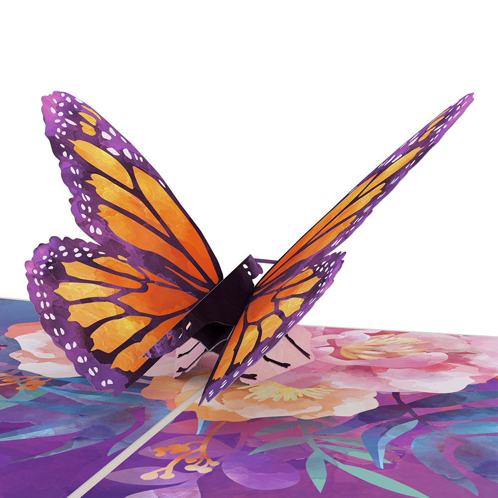 Monarch Butterfly Pop-Up Card、mySite、solidvoid