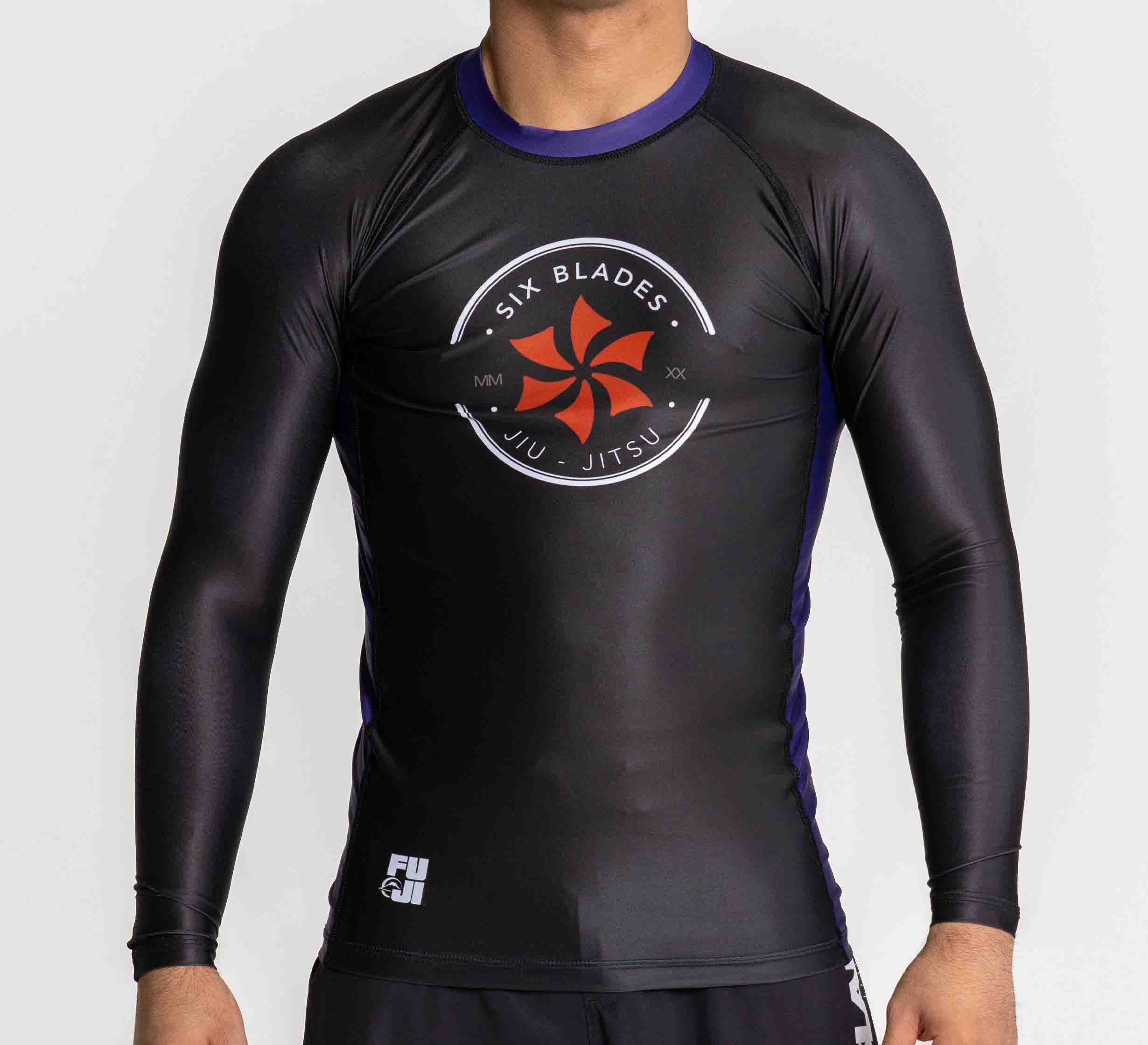 Six Blades Long Sleeve Rashguard Purple、mySite、gigharbornorthrealestate
