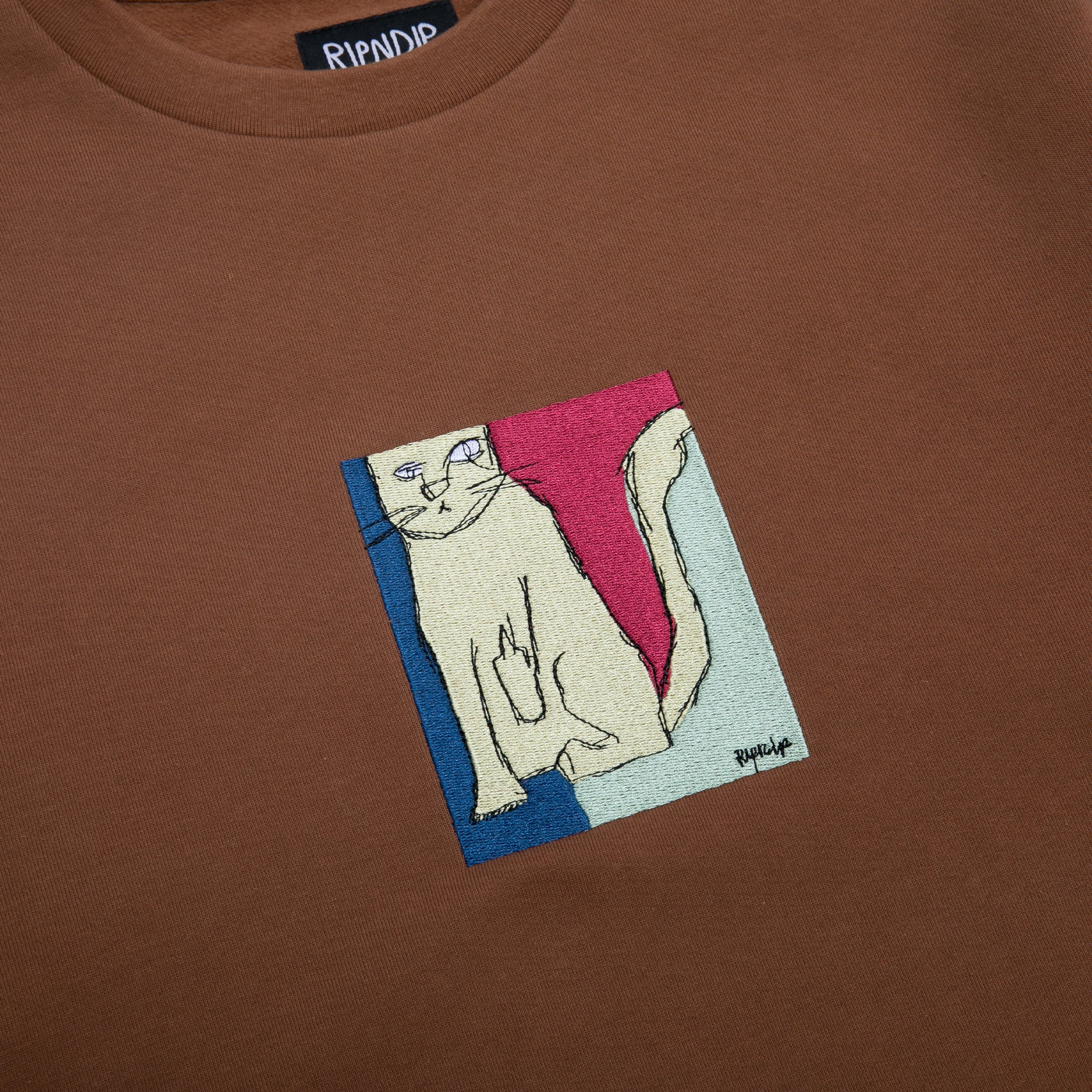  Nermhol Crewneck (Brown)、mySite、merchandisen
