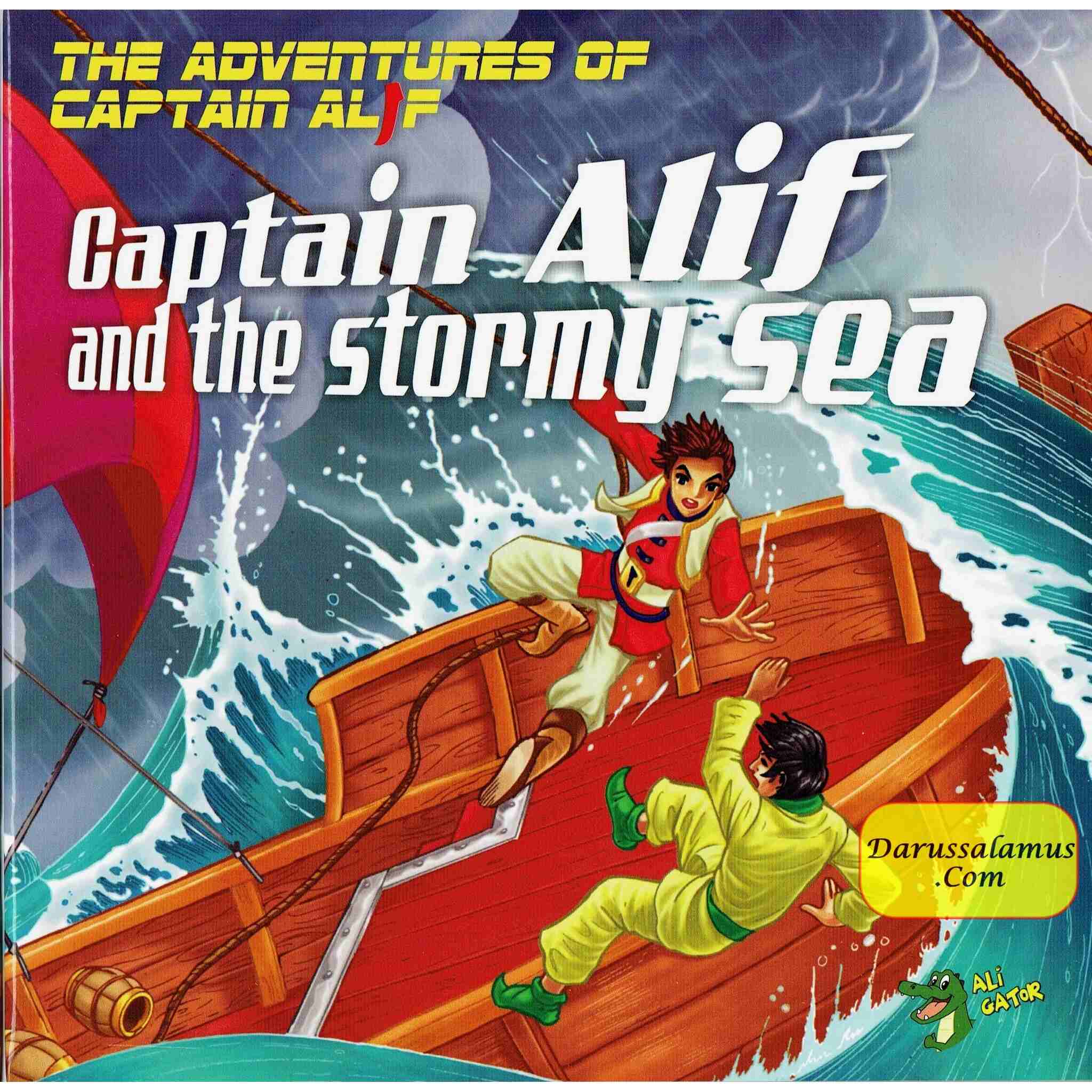 Captain Alif And The Stormy Sea By Ali Gator、mySite、topwebapps