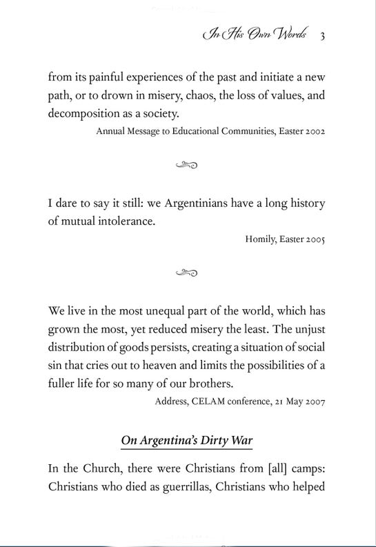 Pope Francis in His Own Words、mySite、topwebapps