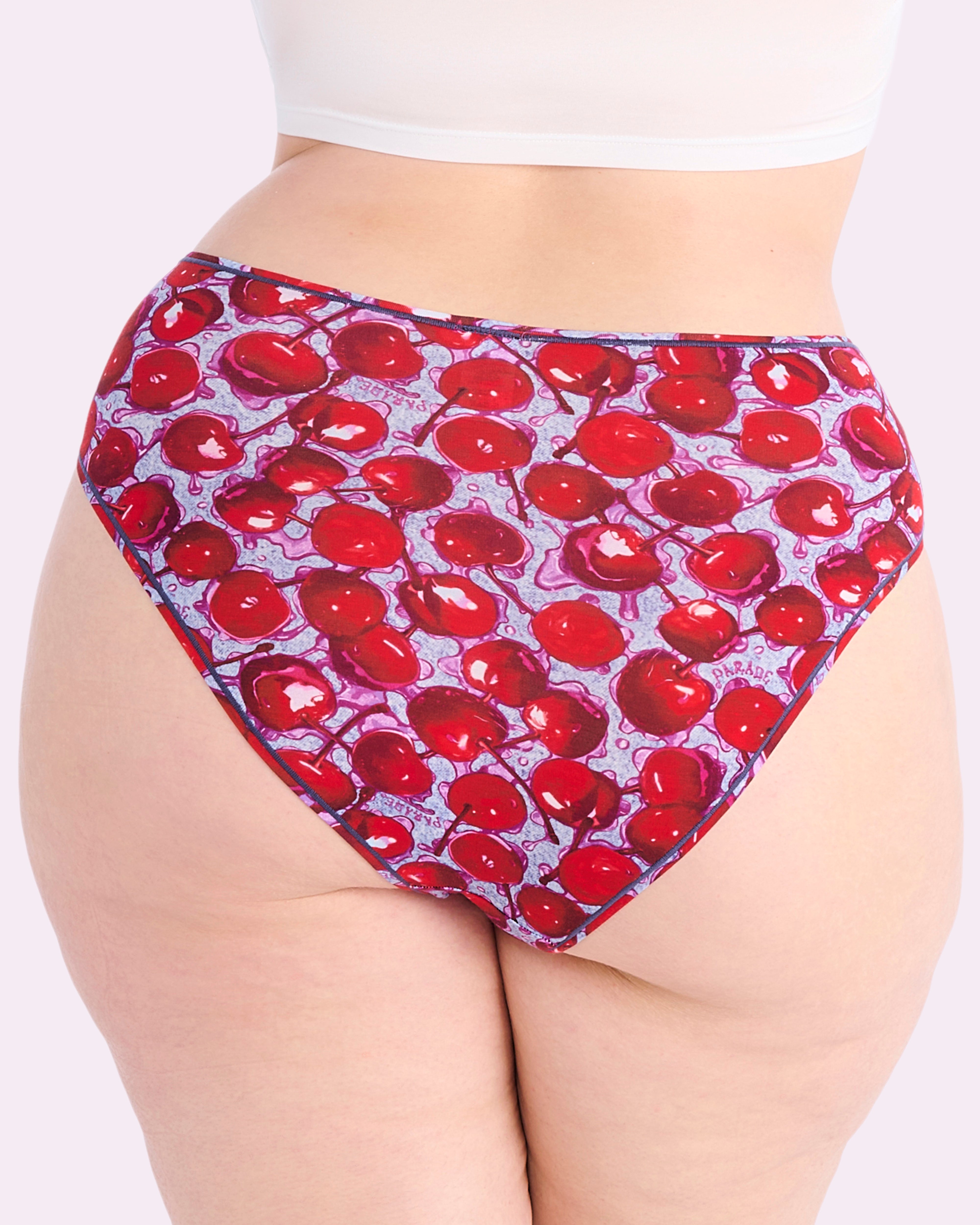 Vintage High Rise Brief | New:Cotton (Wet Cherries)、mySite、bengalsvssteelers