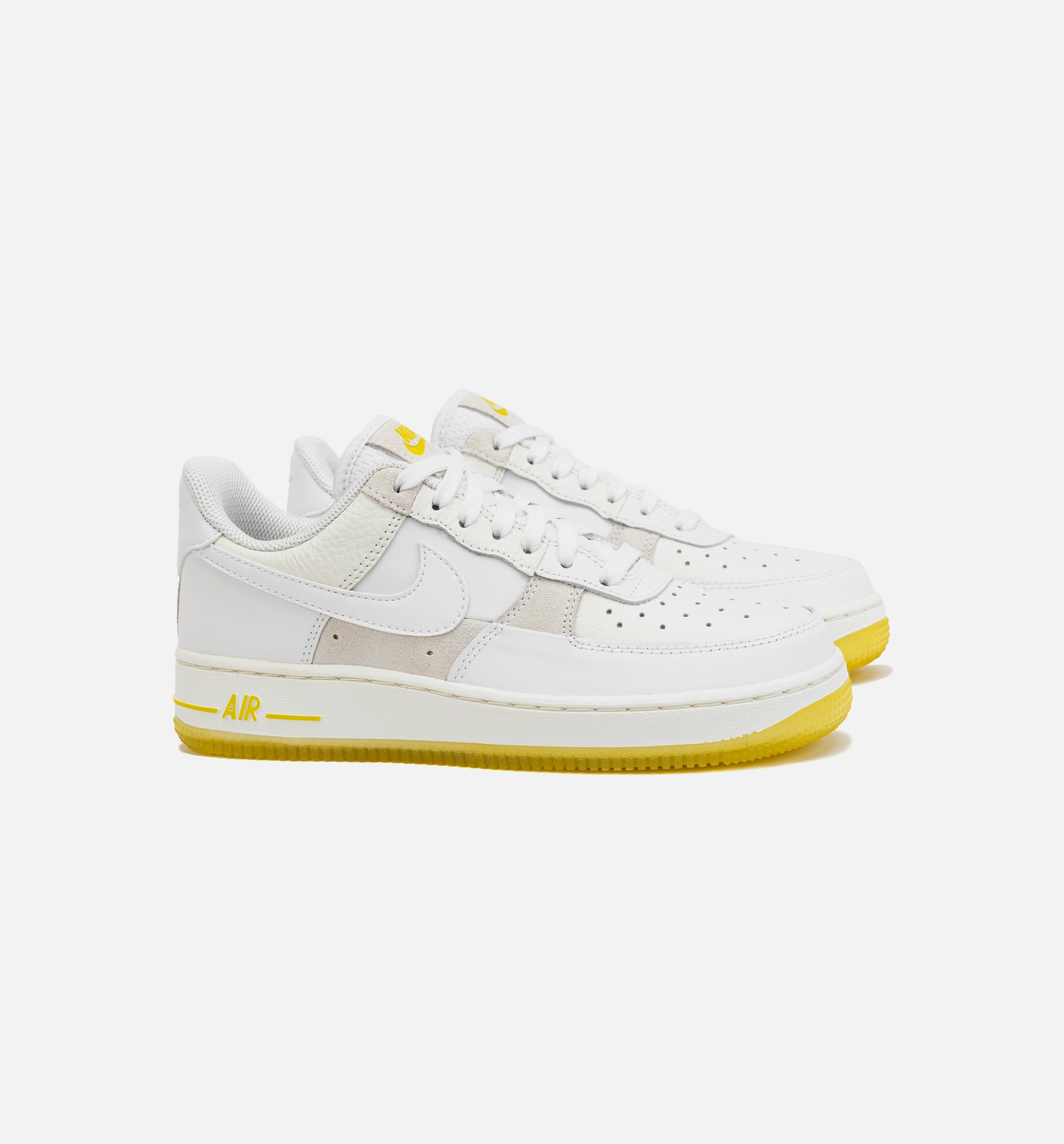 Air Force 1 Low Patchwork Womens Lifestyle Shoe - Summit White/Opti Yellow、mySite、dreamappss