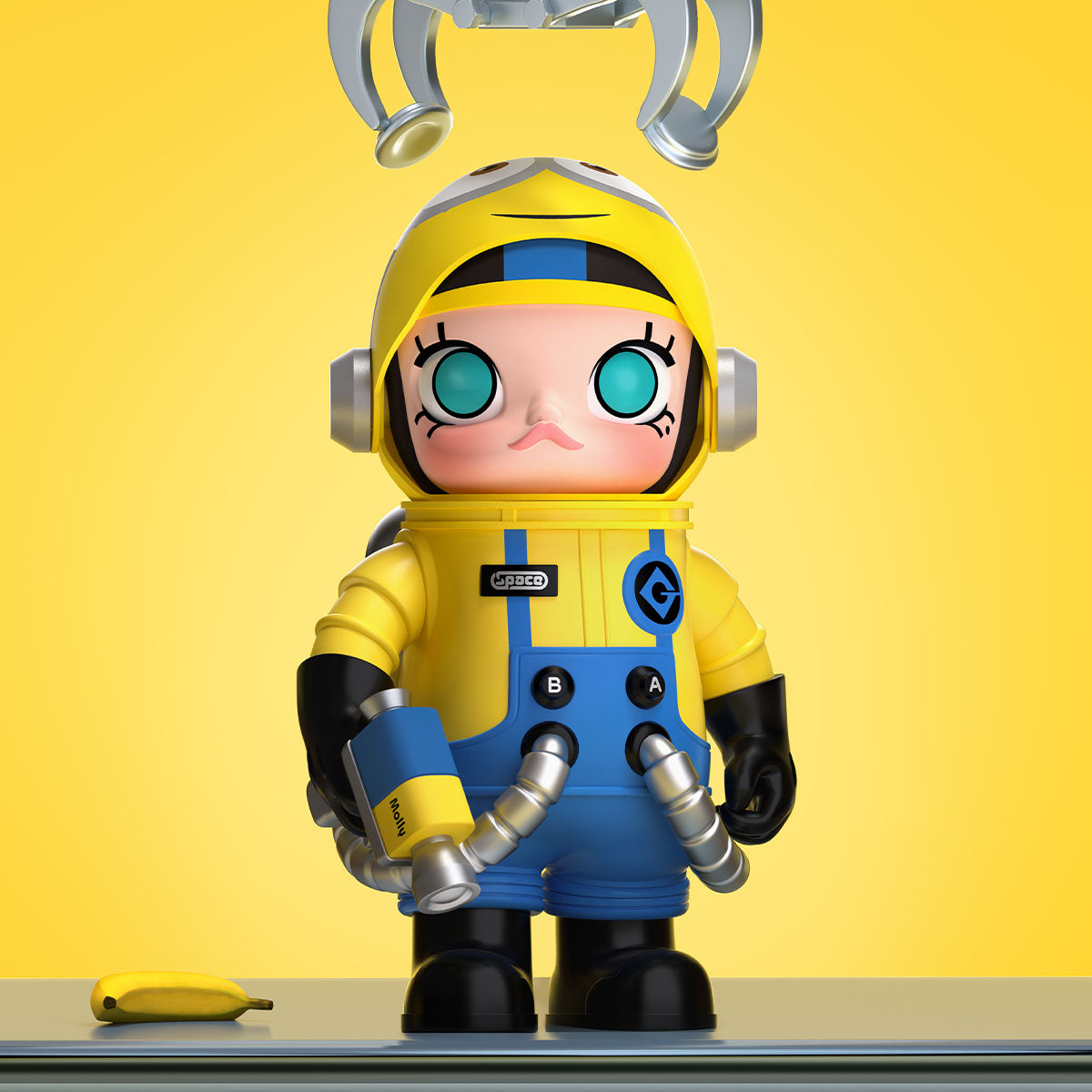  【NEW】POP MART MEGA SPACE MOLLY 400% Minions、mySite、greenlandpopulation