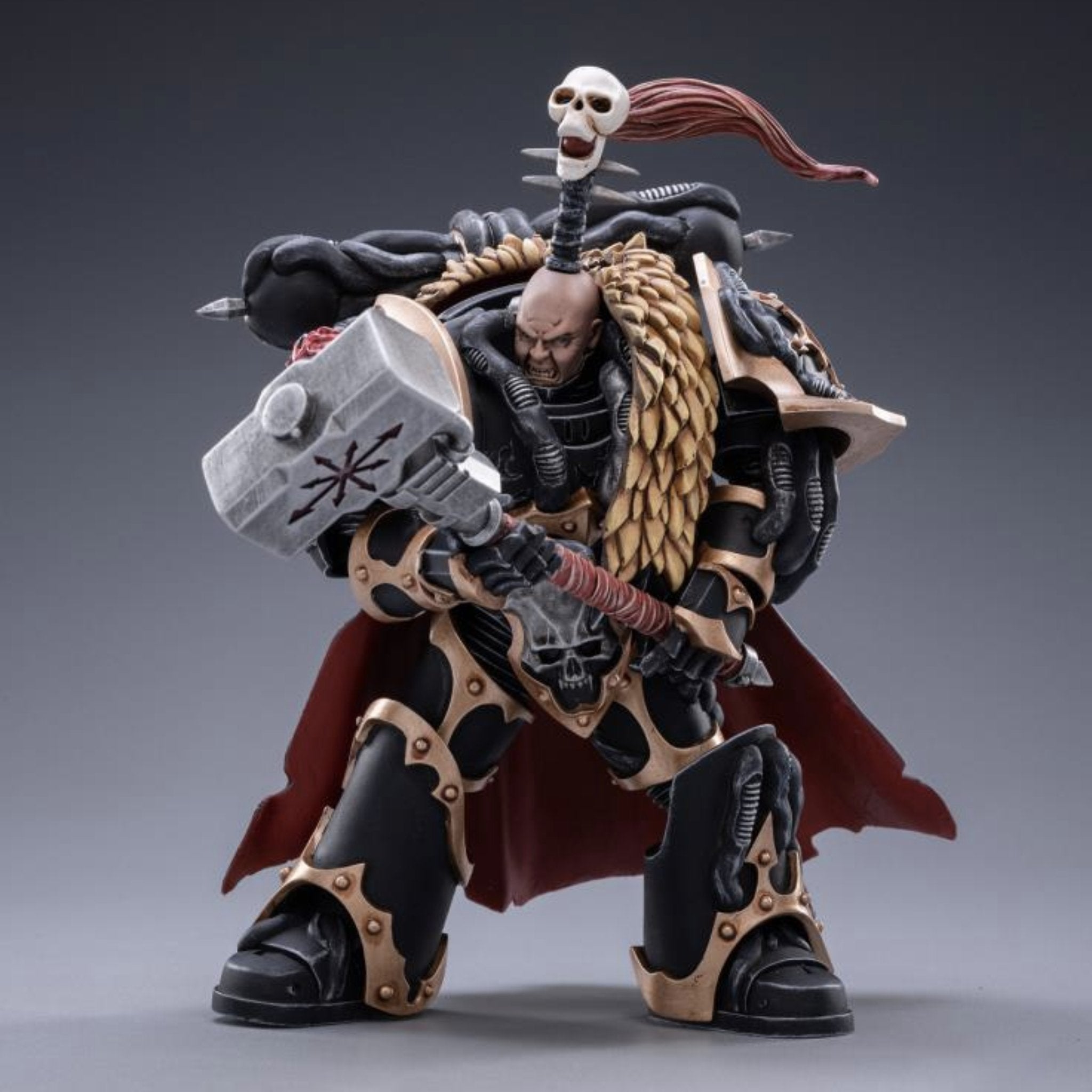 Warhammer 40k Black Legion Chaos Lord Khalos the Ravager (1/18 Scale)、mySite、hgirdovlk