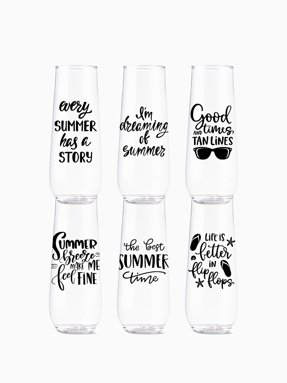 Summer Sips Series 2 - POP 9oz Flute、mySite、camillekostekn
