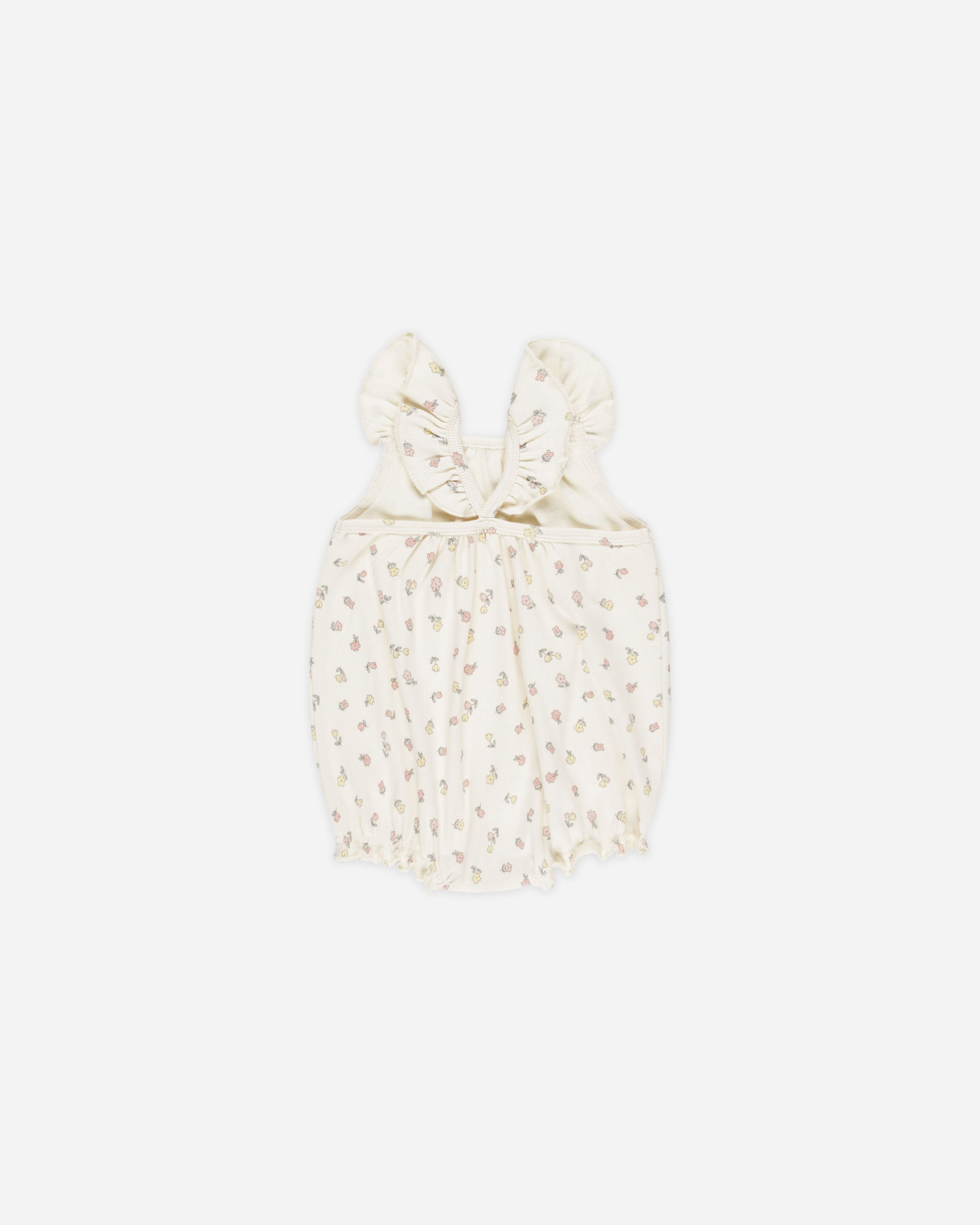  Ribbed Ruffle Romper || Fleur、mySite、layawaytickets